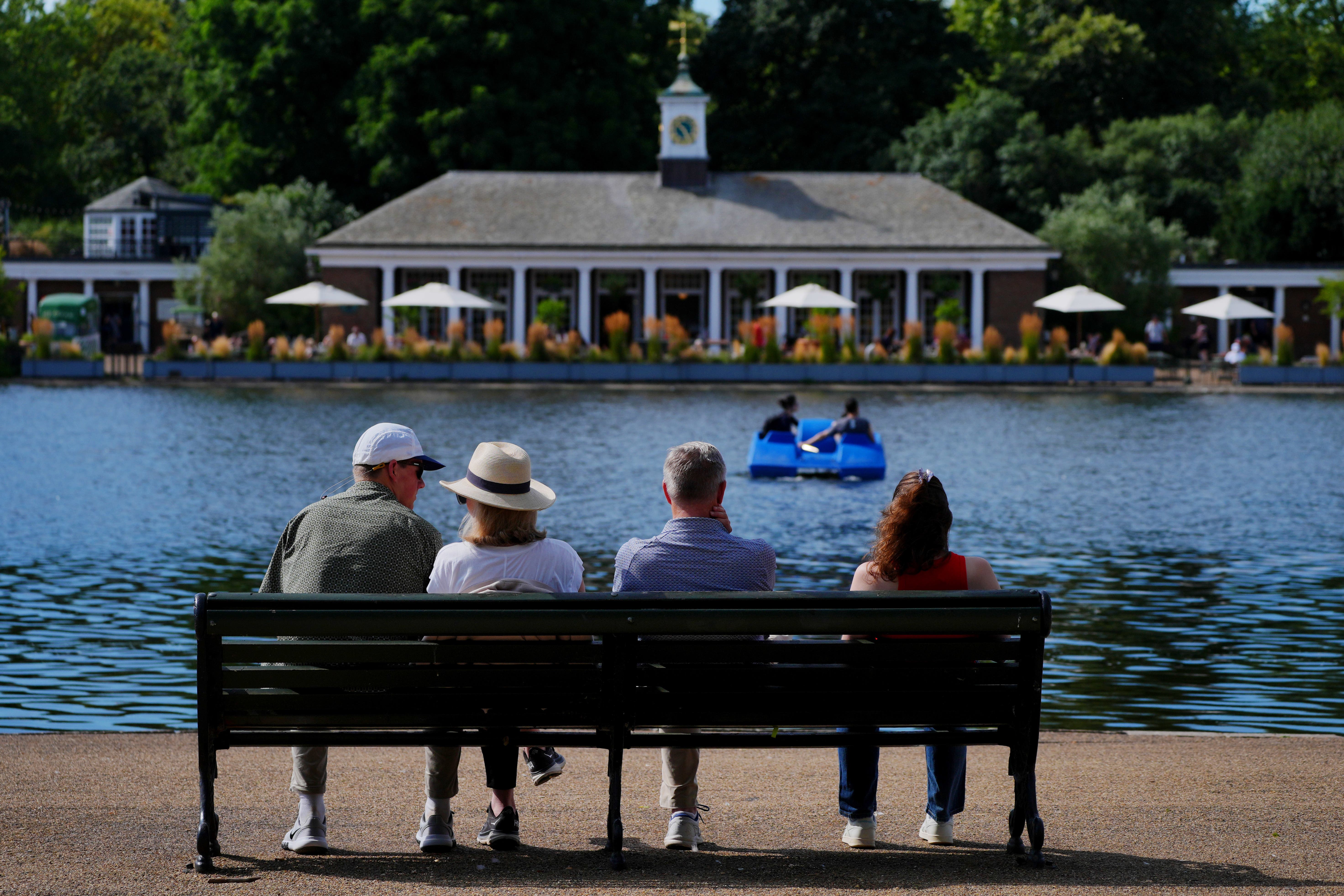 A mostly dry and clear weekend is expected (Jonathan Brady/PA)