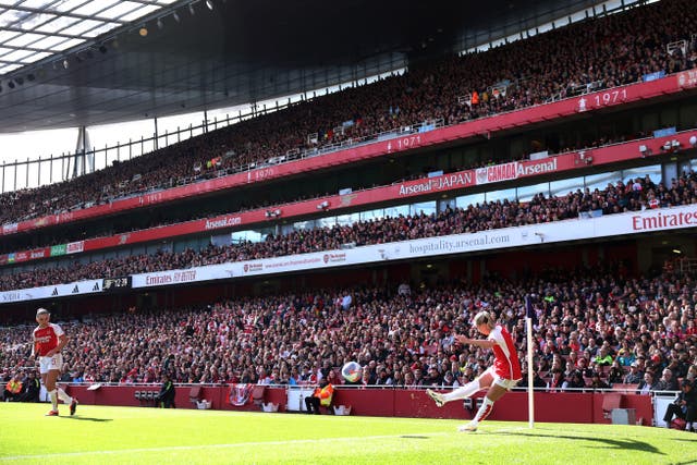 <p>Arsenal will play eight of their eleven WSL games at the Emirates Stadium </p>