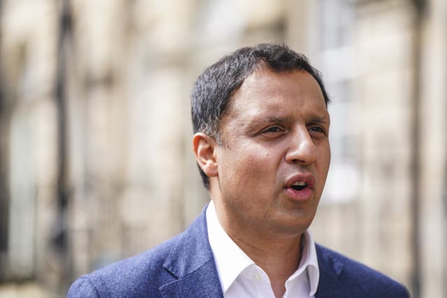 Scottish Labour leader Anas Sarwar (Pete Summers/PA)