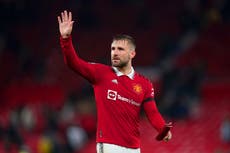 Luke Shaw suffers injury ‘setback’ in latest blow for Manchester United star