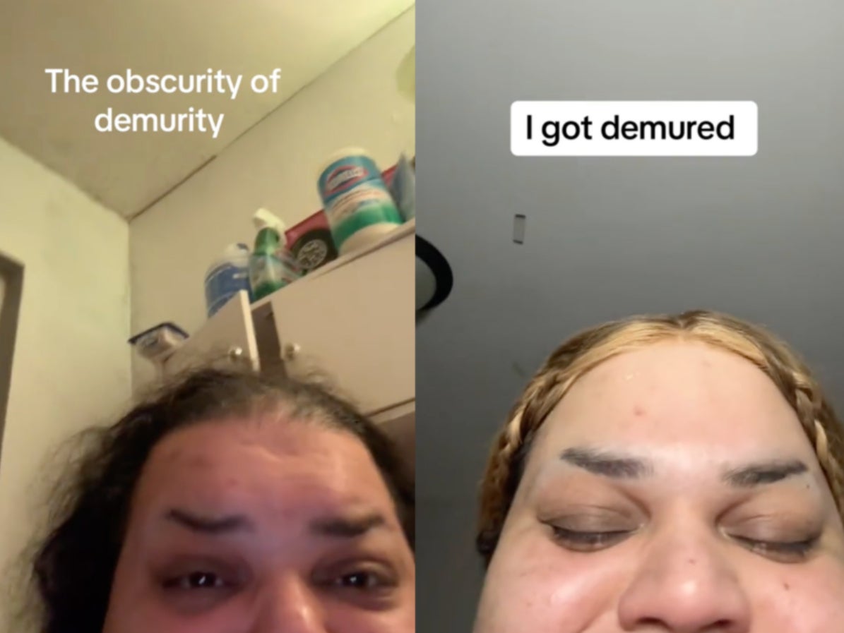 Content creator Joolie LeBron coined the “very demure, very mindful” trend on TikTok (TikTok/@joolieannie)