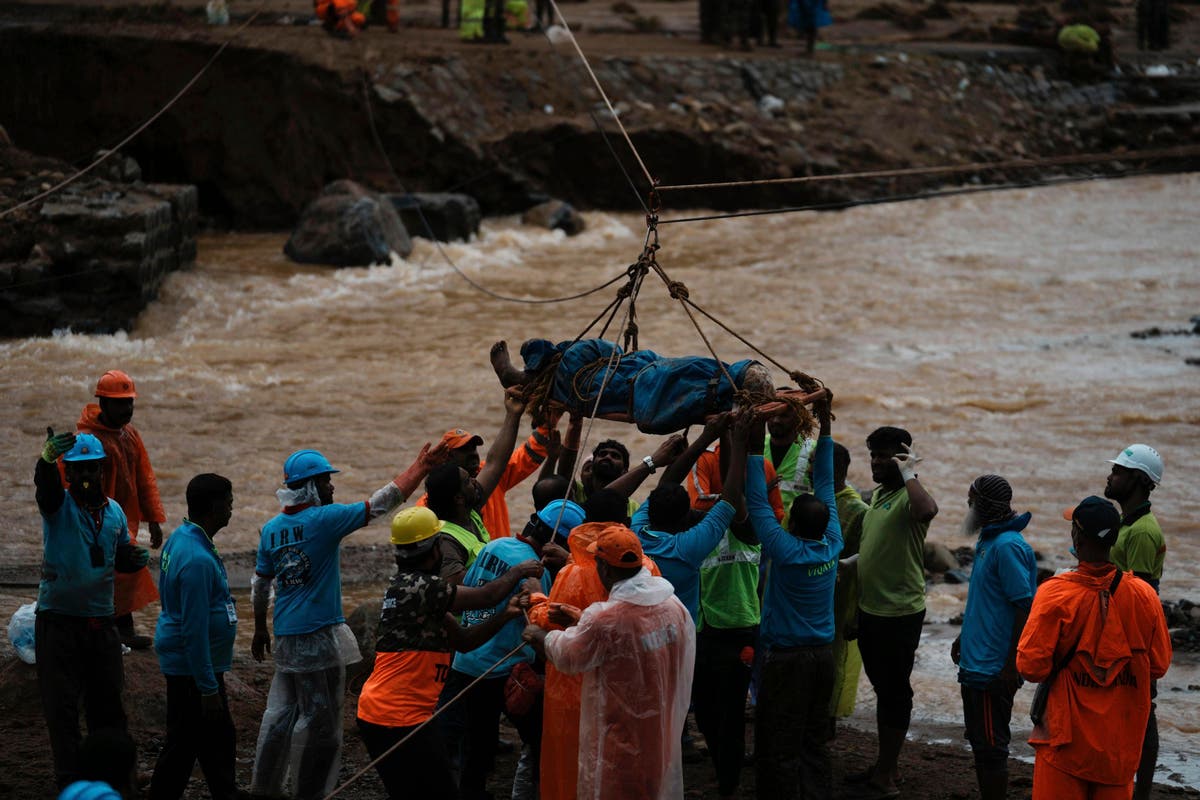 Study finds rains that led to deadly Indian landslides were made worse by climate change