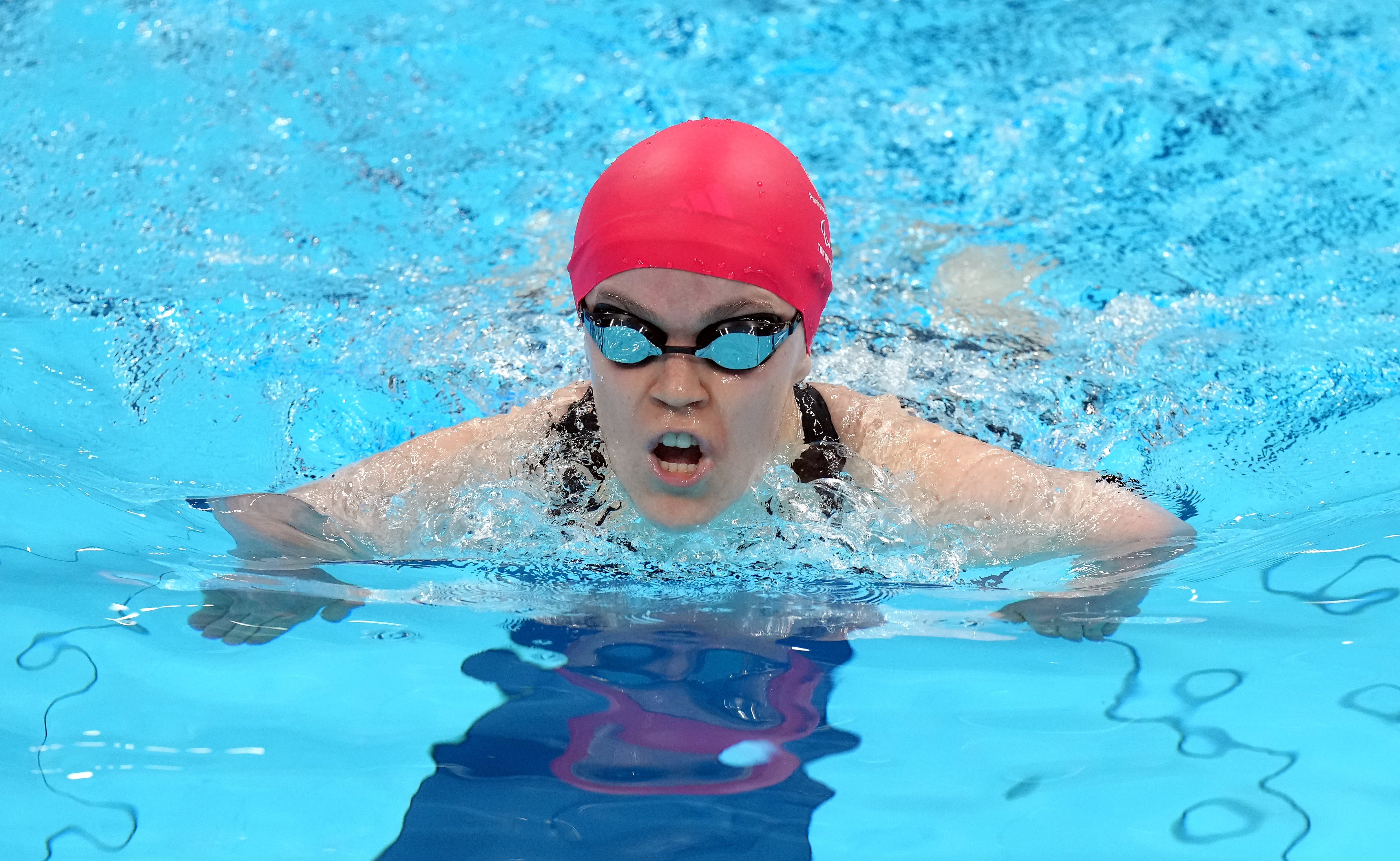 Simmonds at the Tokyo 2020 Paralympic Games (John Walton/PA)