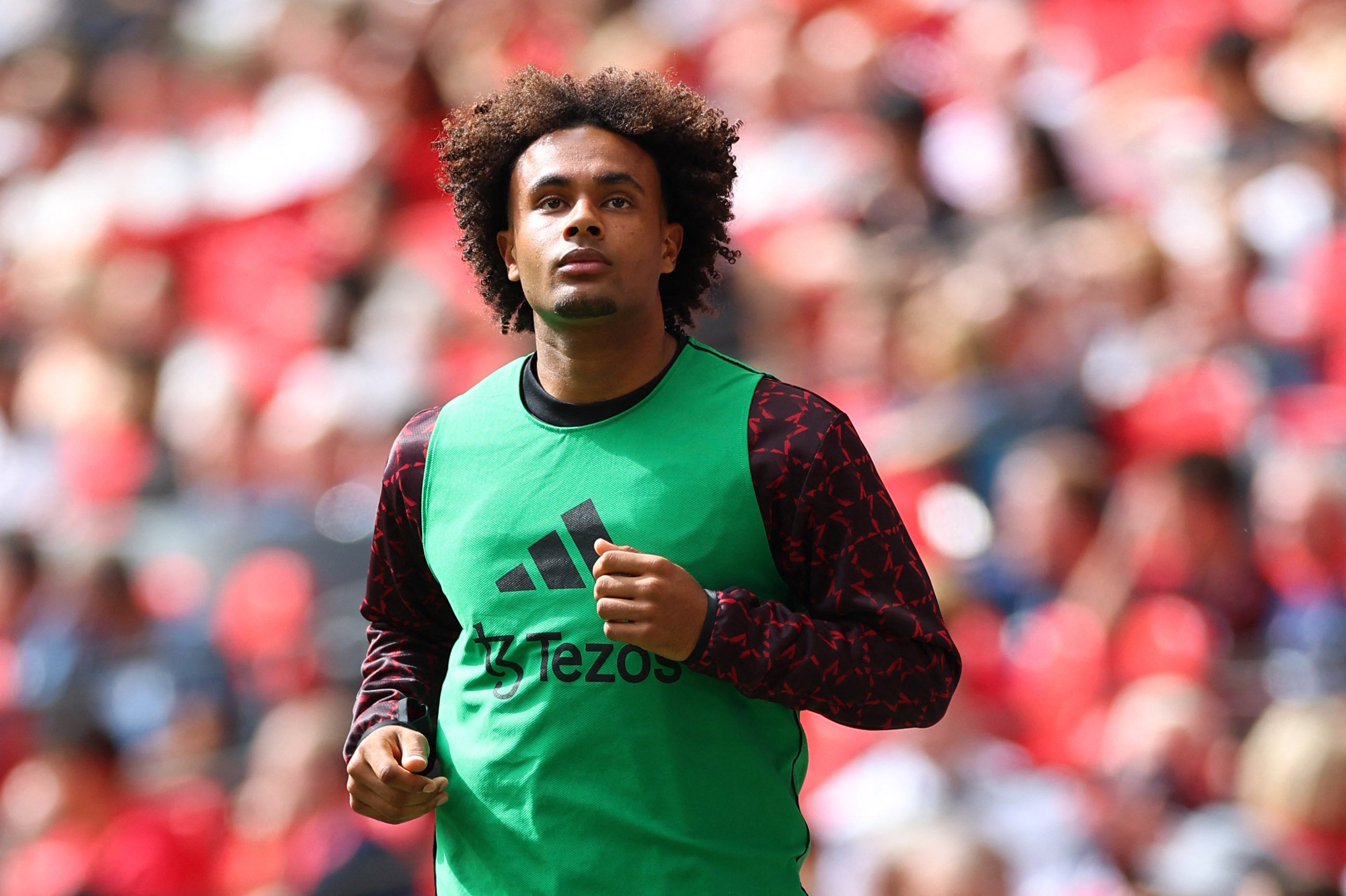 New forward Joshua Zirkzee could make his debut against Fulham.