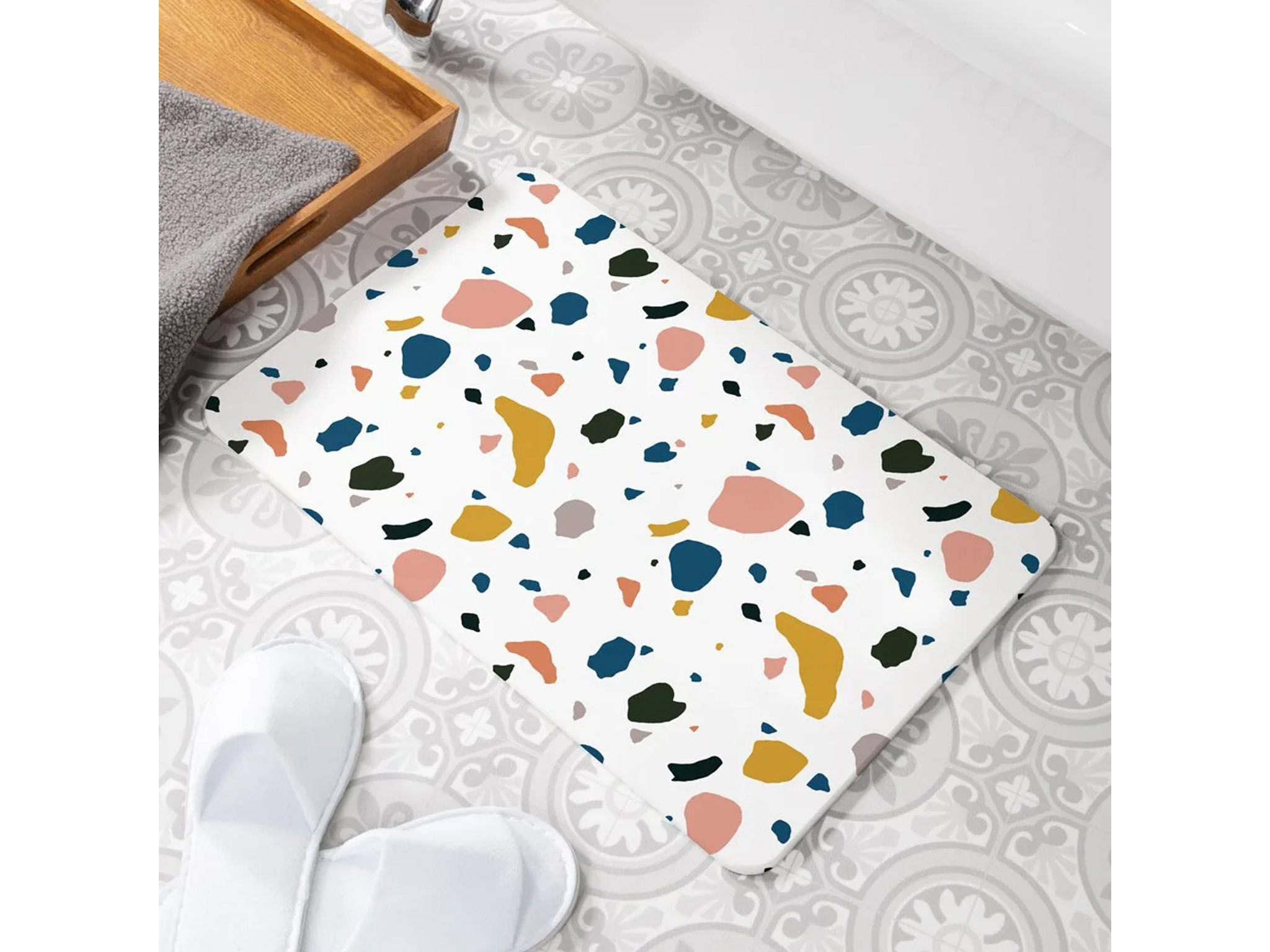 Artsy-best-bath-mats-review-indybest