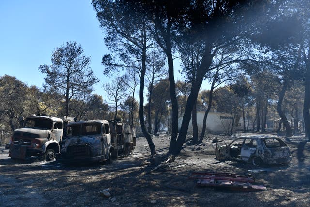 Greece Wildfire