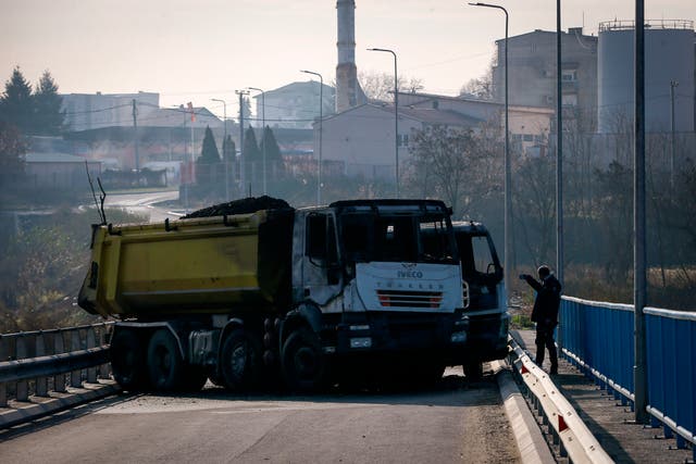 Kosovo Mitrovica Bridge