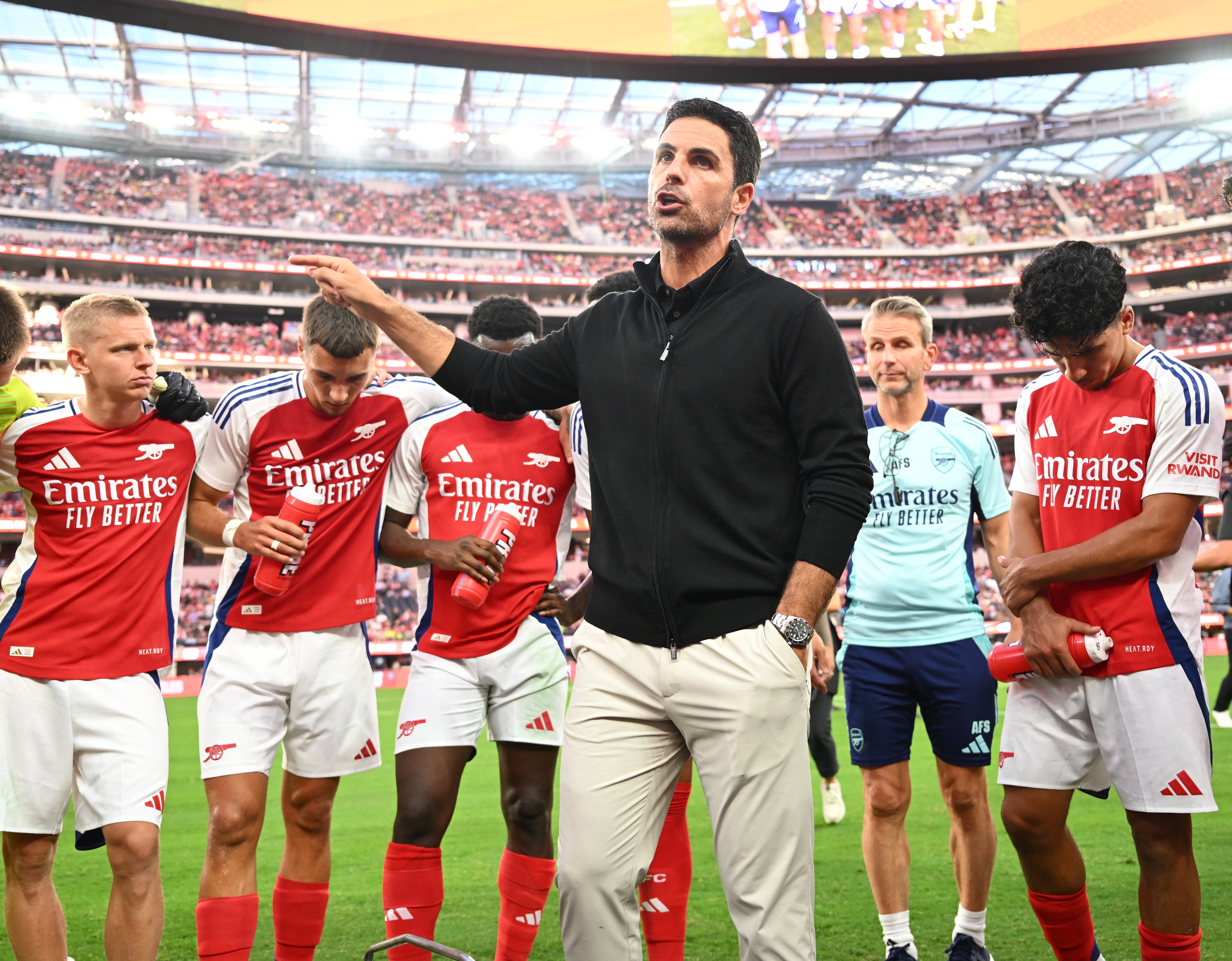 Mikel Arteta feels that his players are ready to go again as they chase a league title
