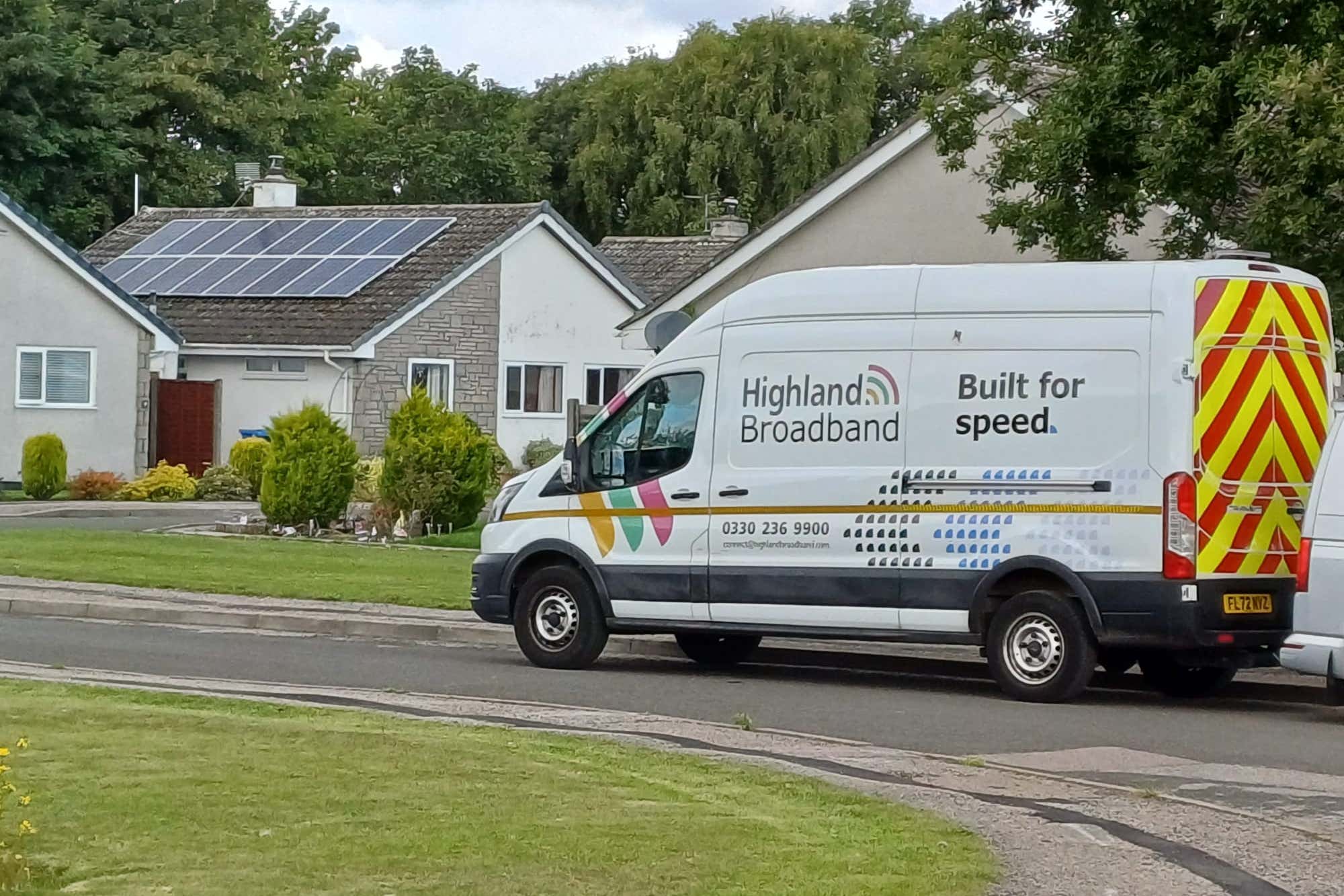 A further £10 million investment by the Scottish National Investment Bank will see more than 100,000 homes and businesses connected to ultrafast broadband (Highland Broadband/PA)