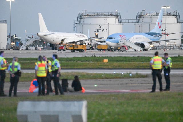 Germany Airport Protests