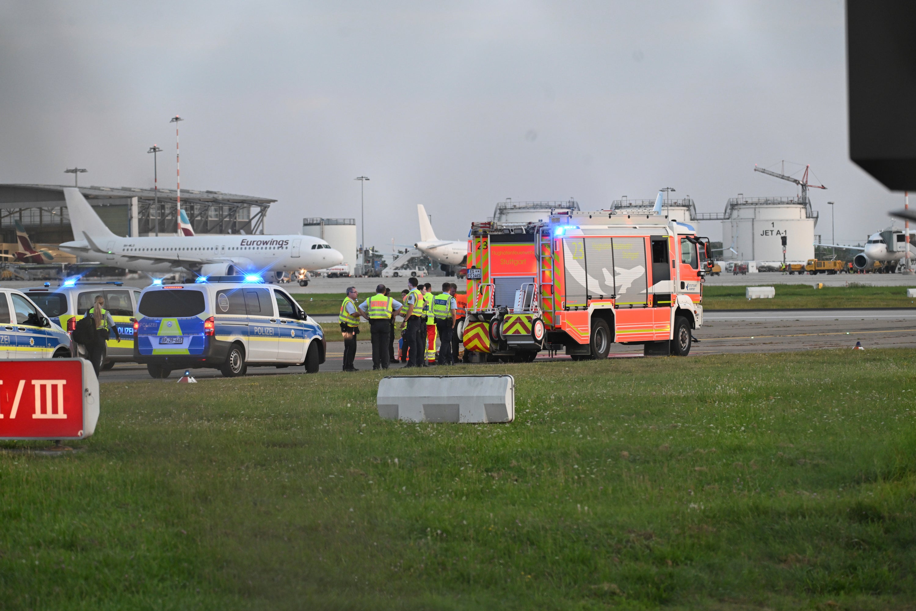 Germany Airport Protests