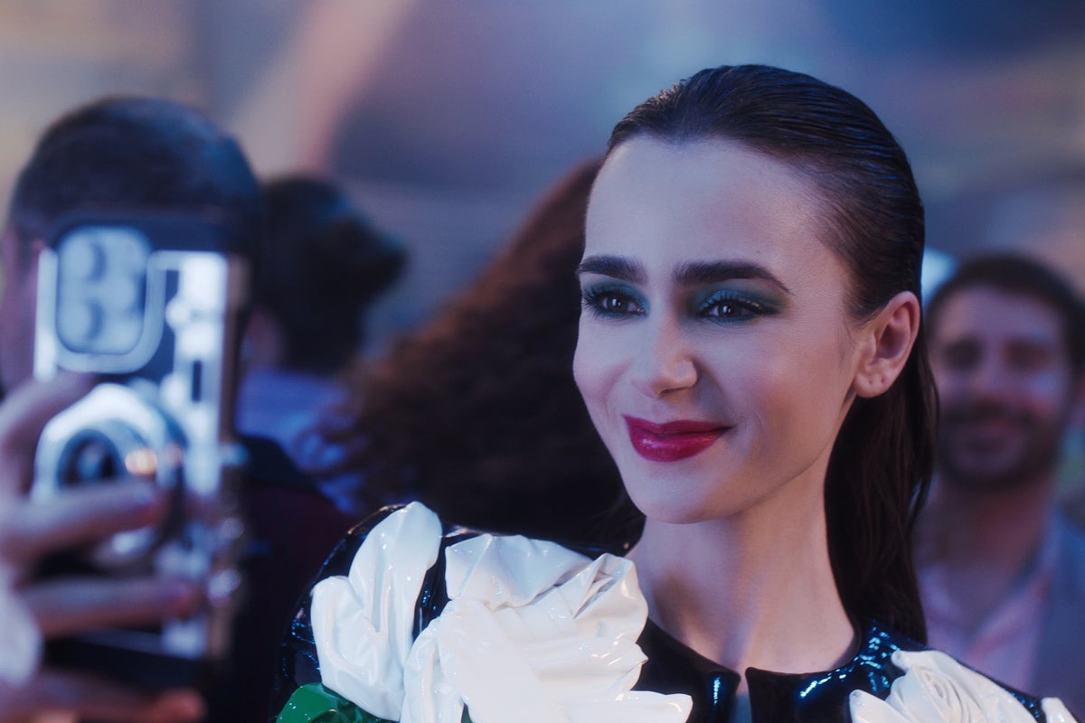 The exact red lipstick shade Lily Collins’s make-up artist used for Emily in Paris season 4