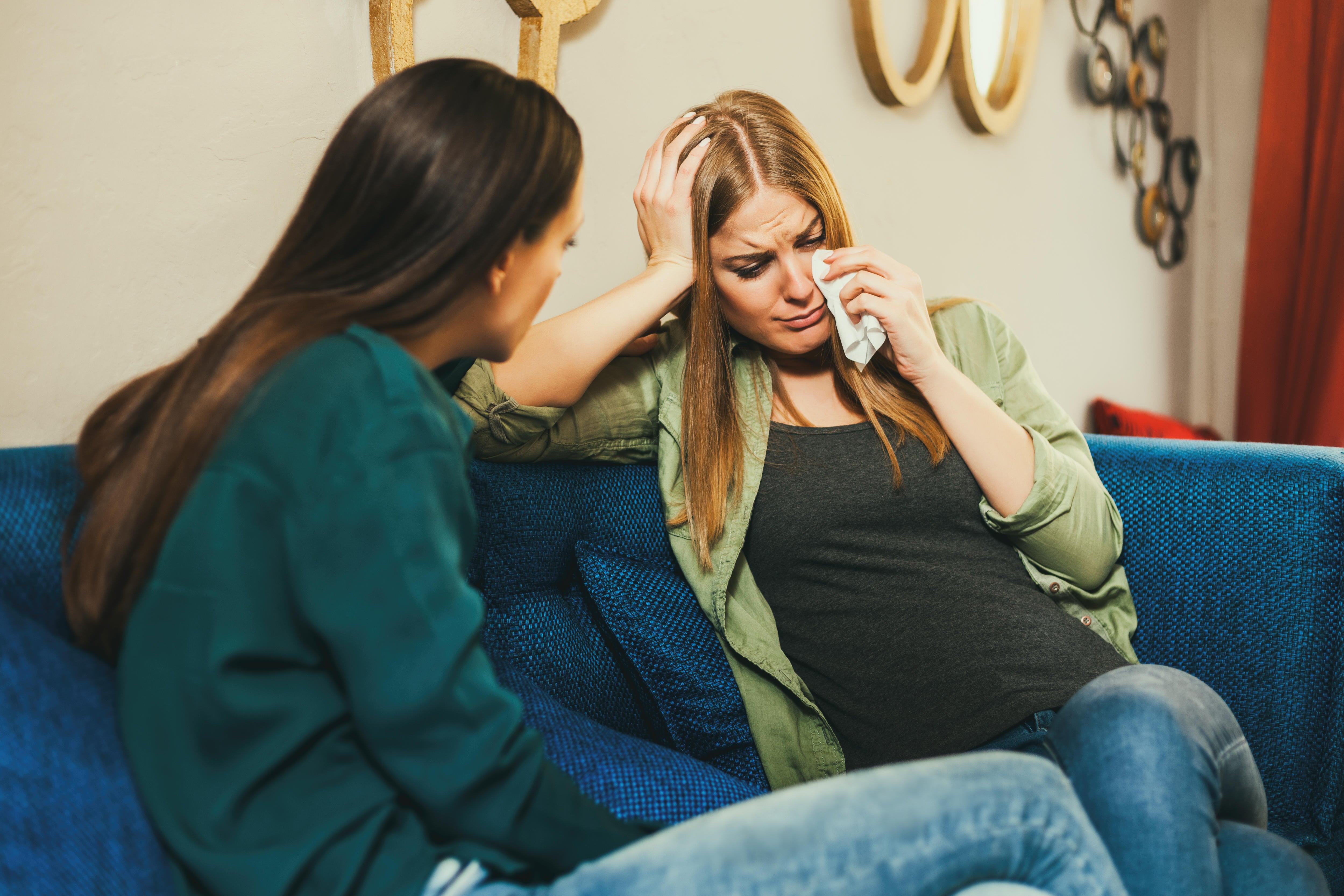 Don’t keep it to yourself, talk to others (Alamy/PA)