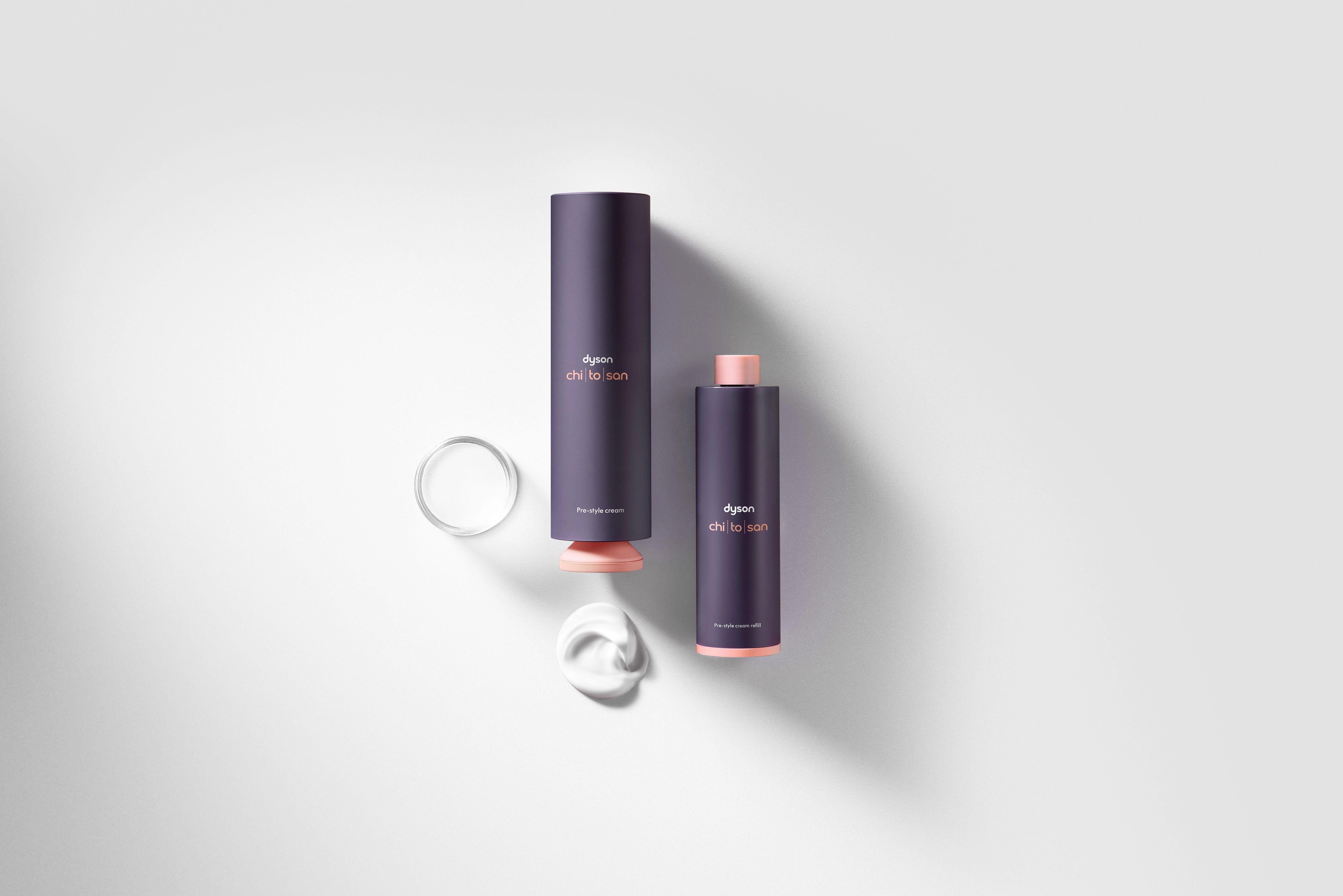 The Chitsan range are Dyson’s first line of styling products (Dyson/PA)