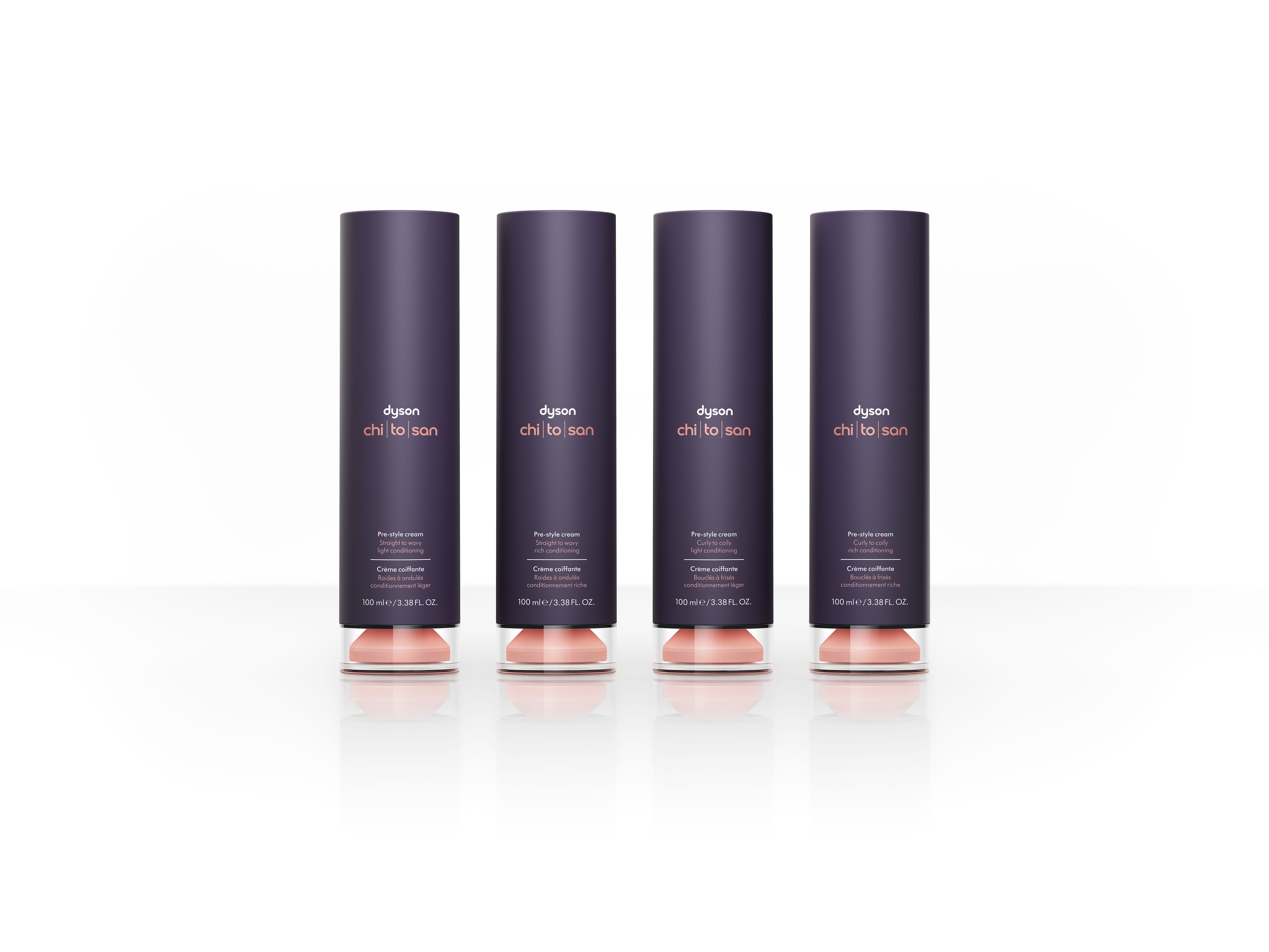 The Chitsan range are Dyson’s first line of styling products (Dyson/PA)