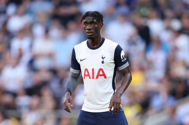 <p>Yves Bissouma will miss Tottenham’s trip to Leicester</p>