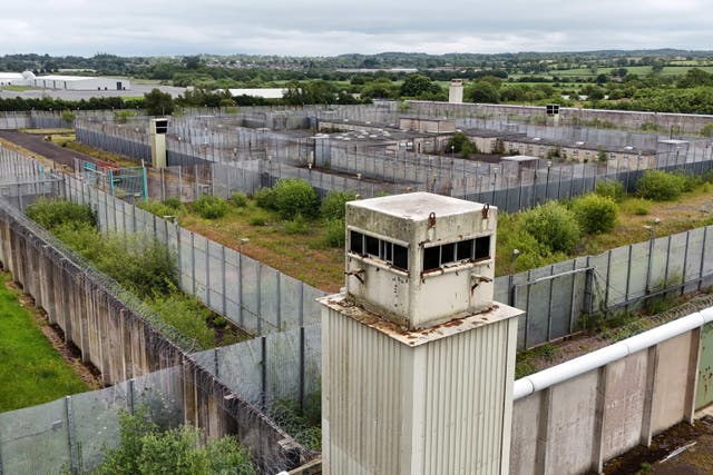 The former Maze Prison’s H Block at Long Kesh near Lisburn, Northern Ireland (Niall Carson/PA)