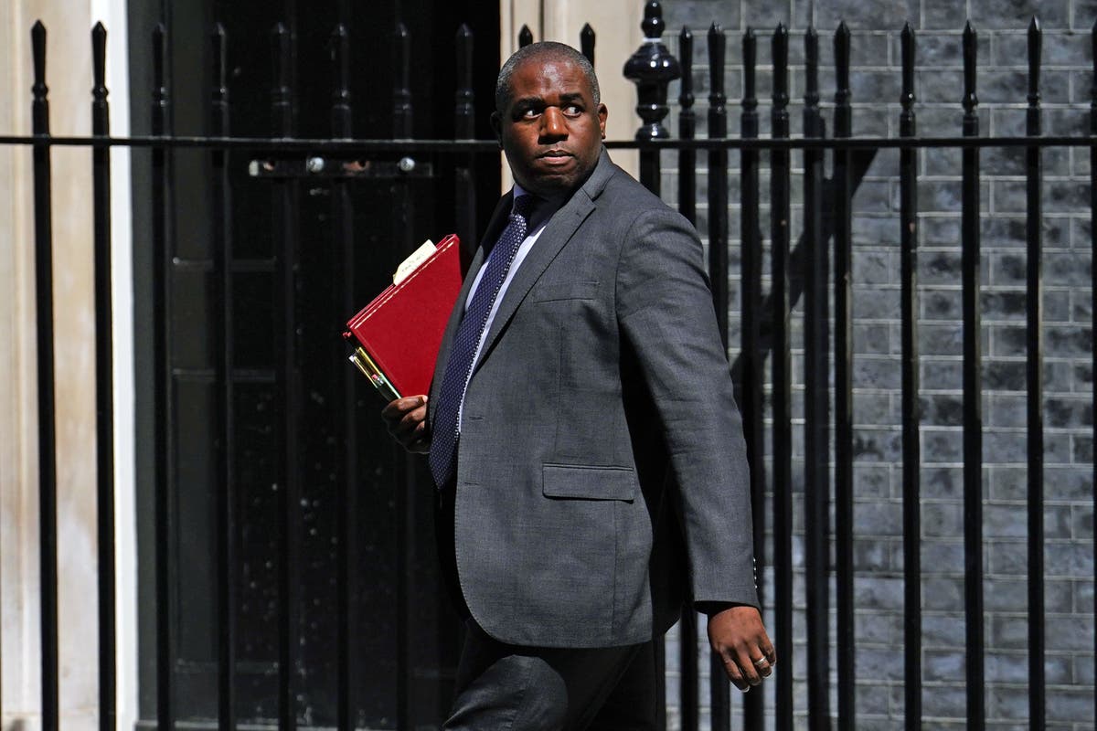 David Lammy to visit Israel to press for Gaza ceasefire amid as death toll hits 40,000