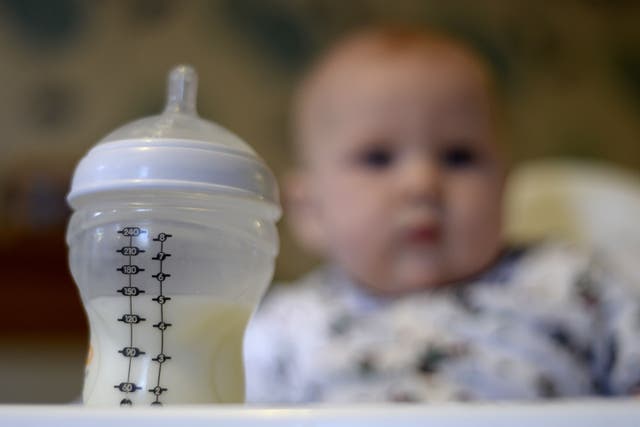 The competition watchdog has said it has ‘significant concerns’ over the baby formula market (Andrew Matthews/PA)