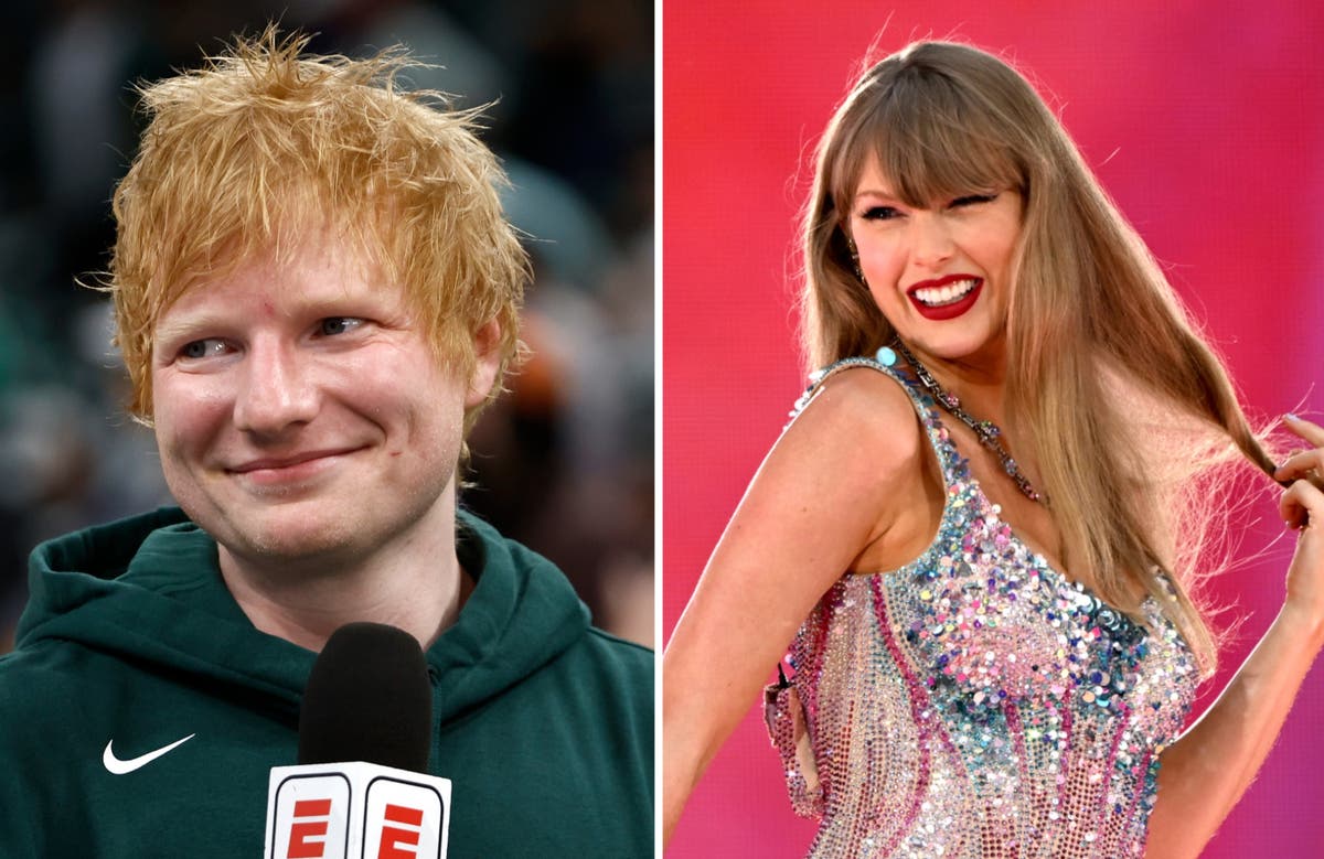 Ed Sheeran joins Taylor Swift on stage for London return after Southport heartbreak