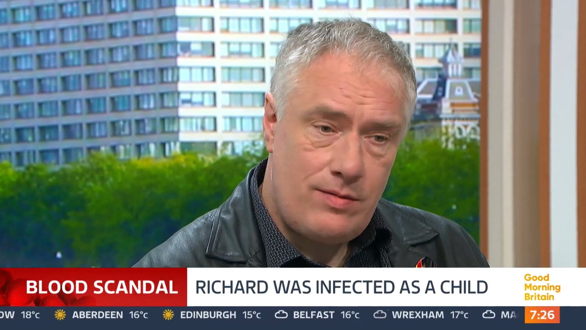 Mr Warwick explained the devastating effect the infections had had on him and his wife