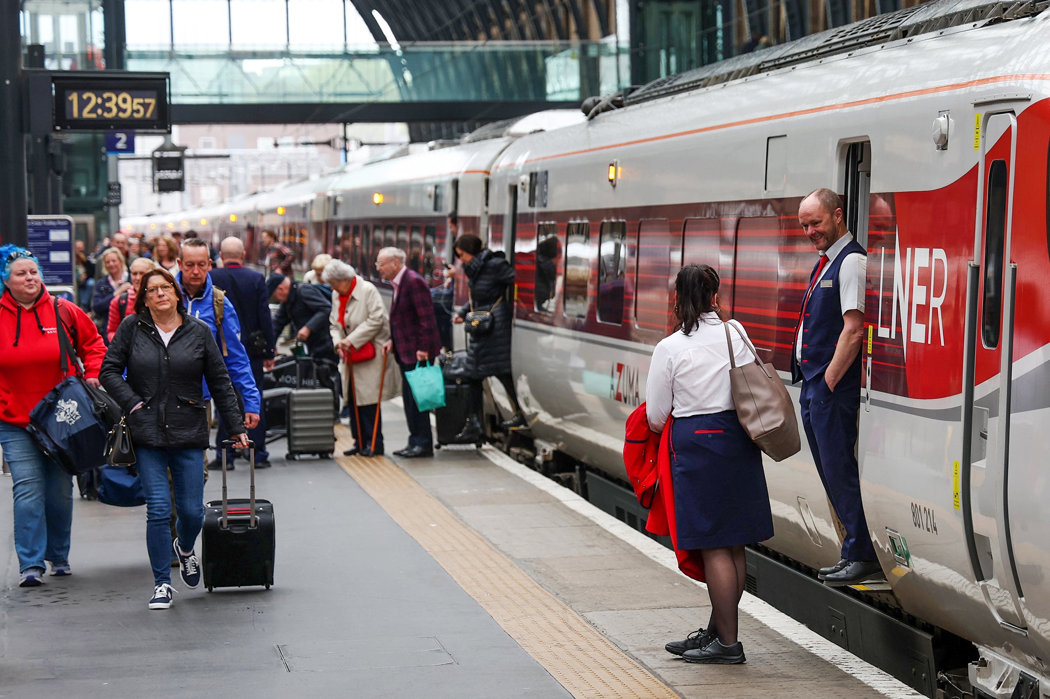 Drivers on the East Coast Main Line will walk out for 11 consecutive weekends