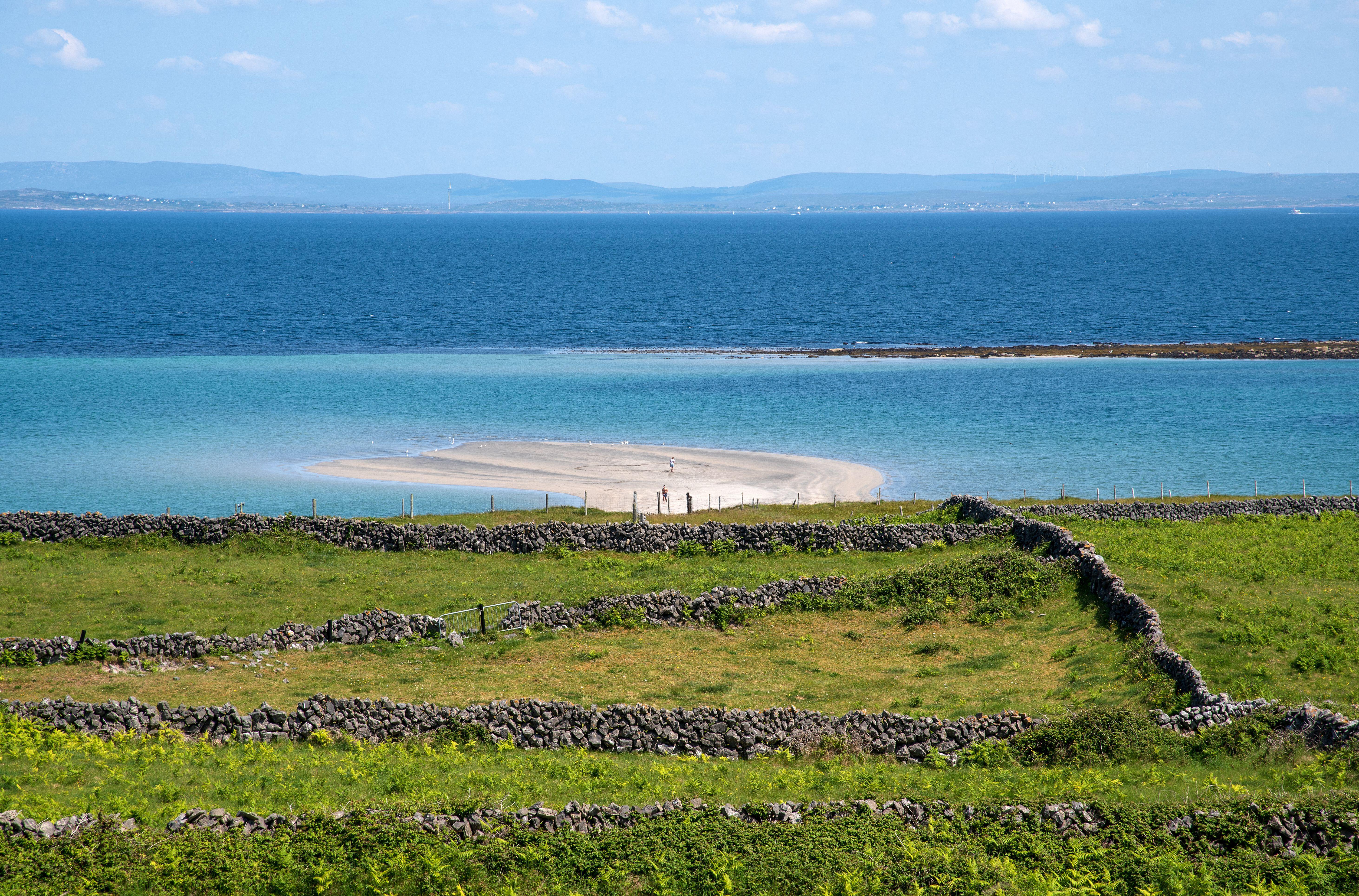 Tra Mor beach, home to large sand dunes and crystal-clear water