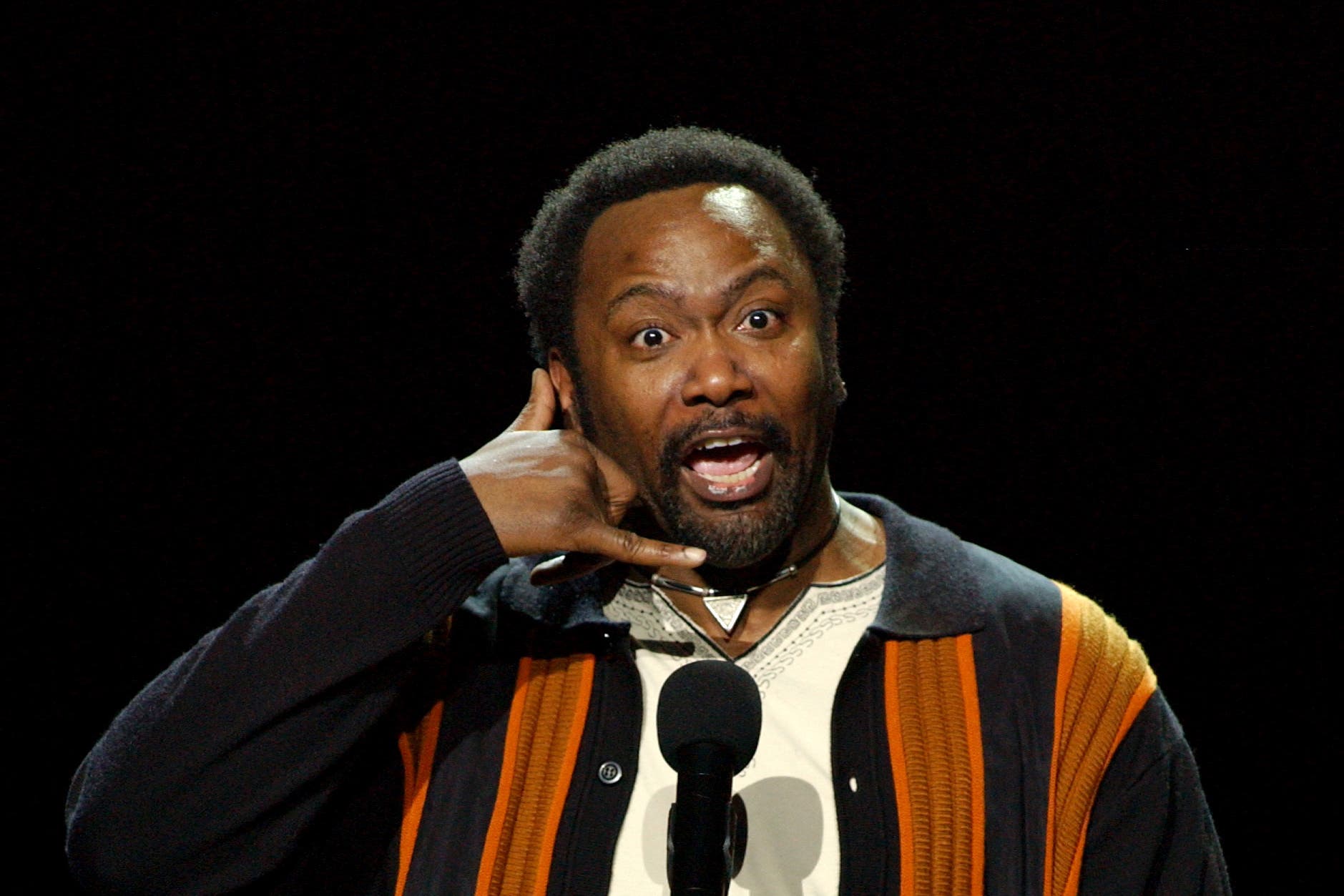 US comedian Reginald D Hunter (Yui Mok/PA)