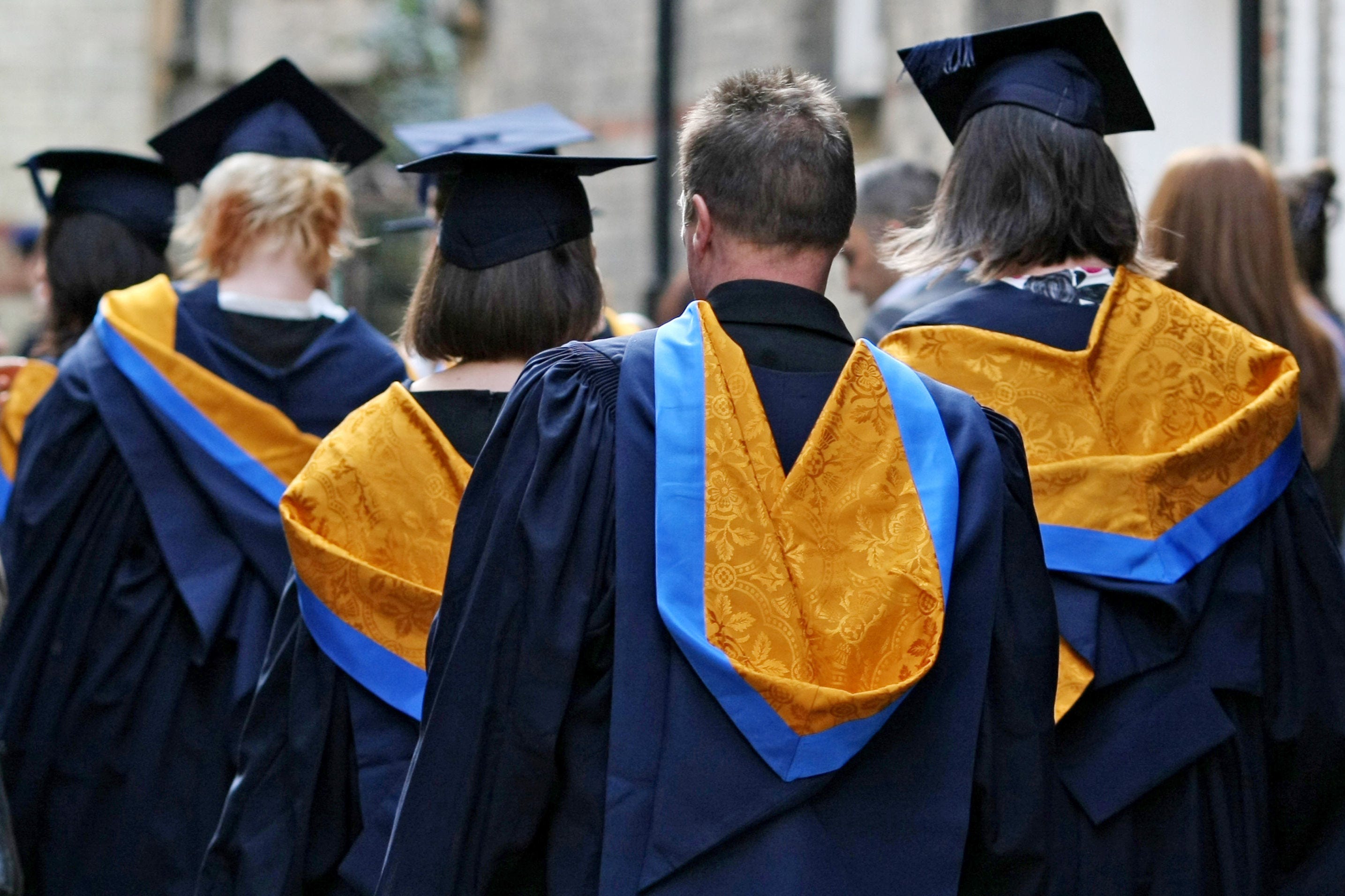 Nearly 390,000 UK-based applicants have now been accepted on higher education courses (Chris Radburn/PA)