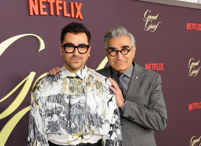 Eugene and Dan Levy become first-ever father-son duo to host Emmy ...