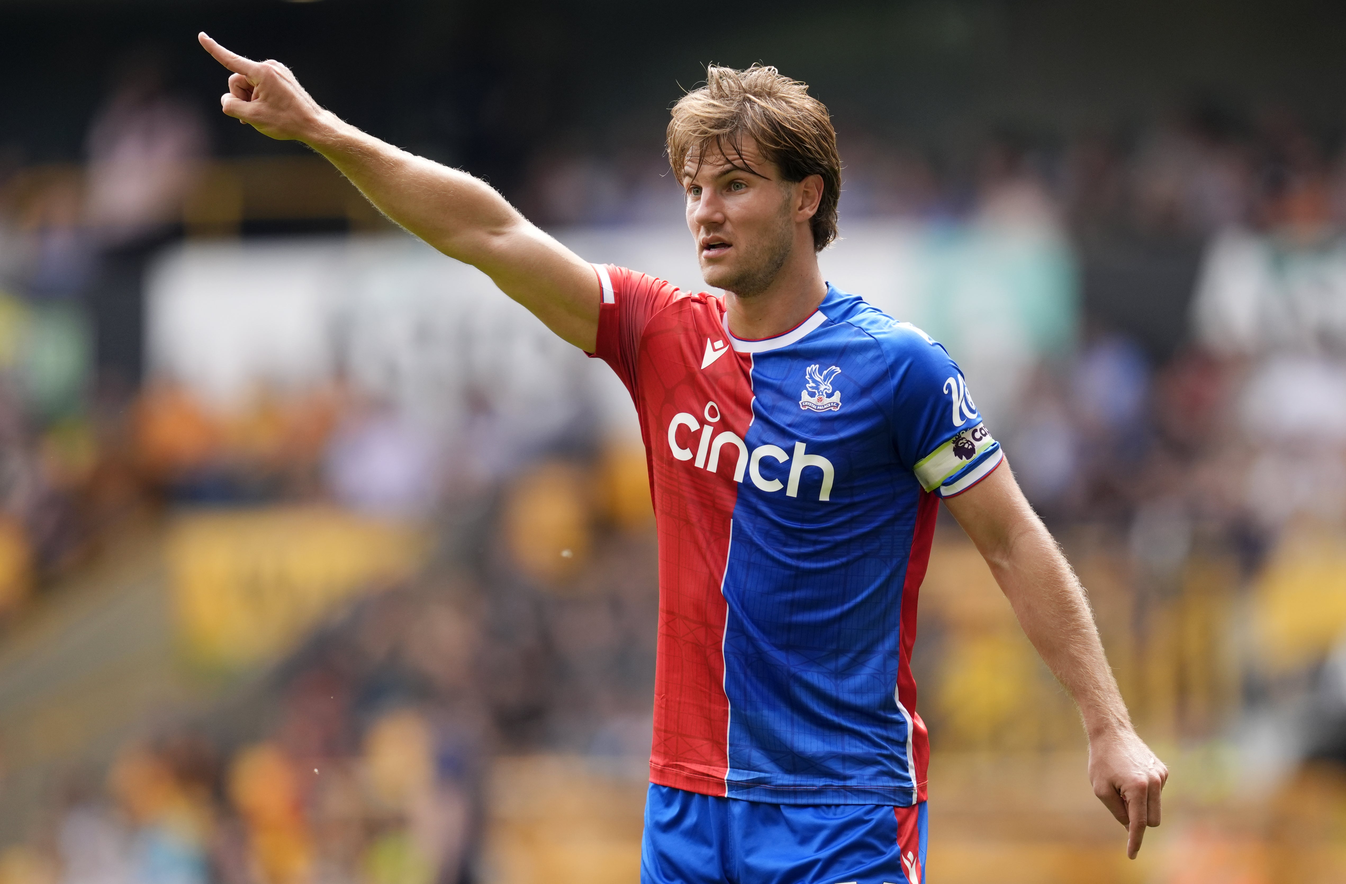 Crystal Palace defender Joachim Andersen has been linked with Fulham (Nick Potts/PA)