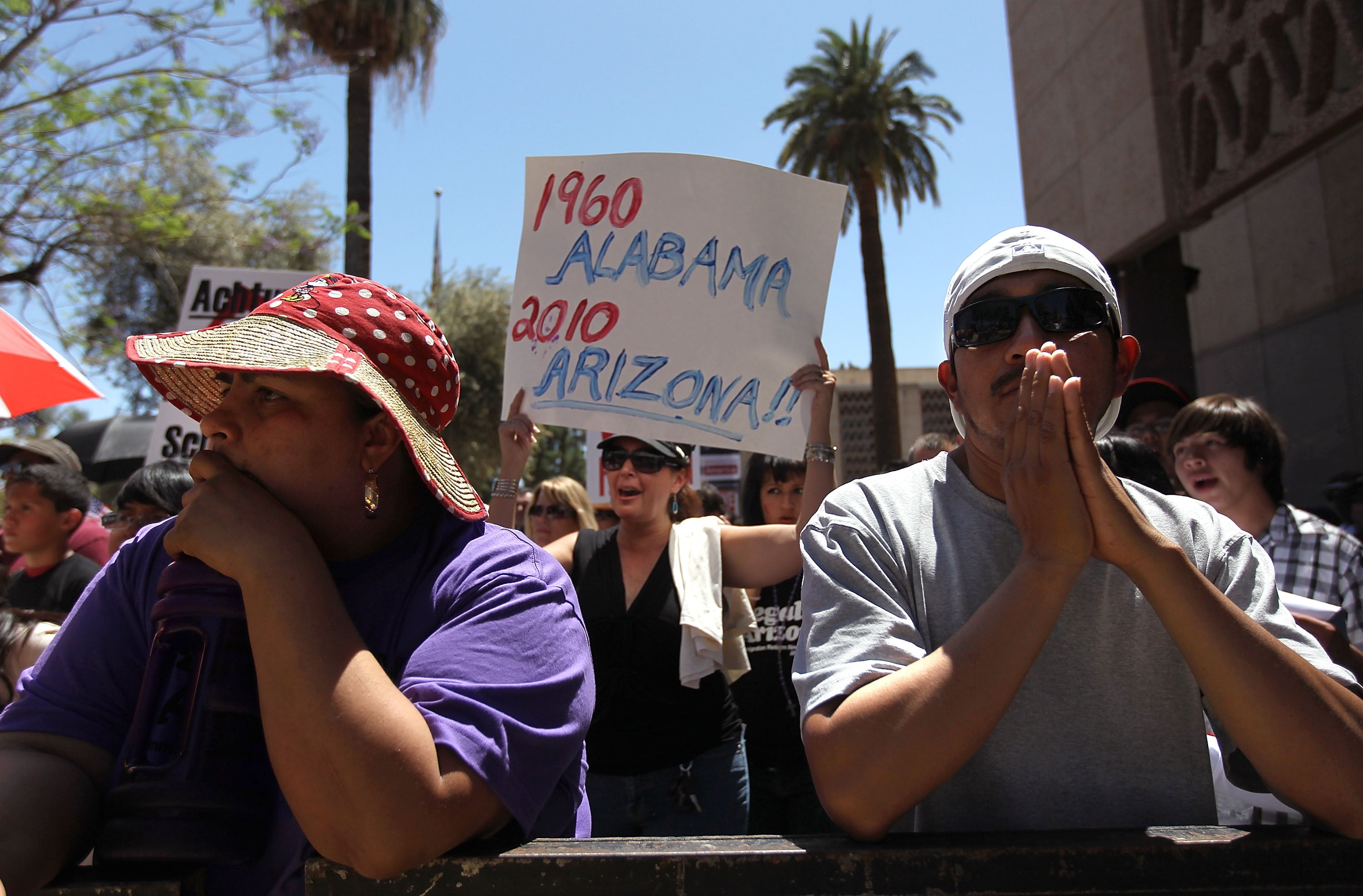 Arizona Republicans set off a firestorm in 2010 when the state’s governor signed a law that critics said would encourage racial profiling by law enforcement and endanger civil rights in the state.