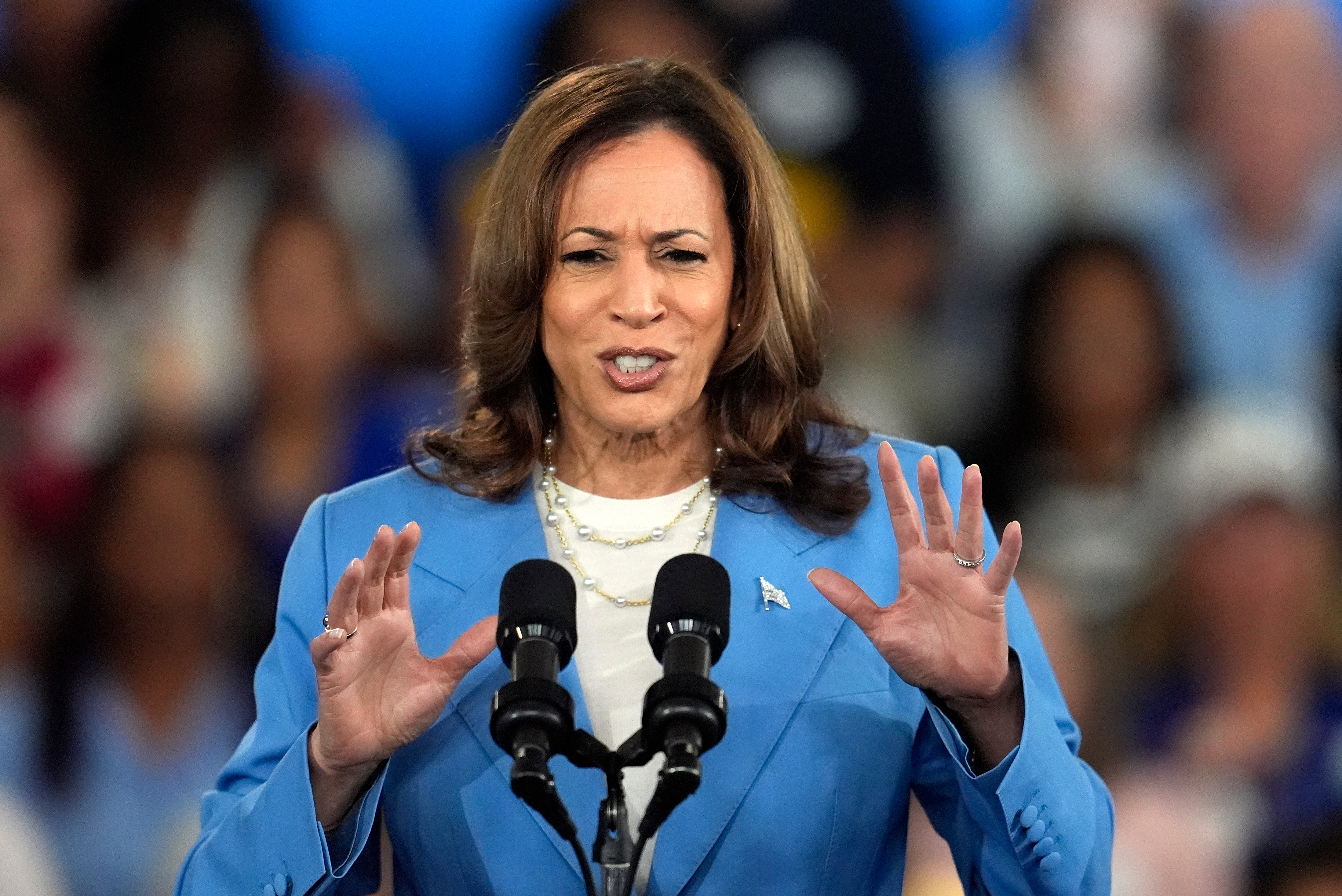 Kamala Harris is set to ceremonially accept her Democratic presidential nomination on Thursday at the DNC