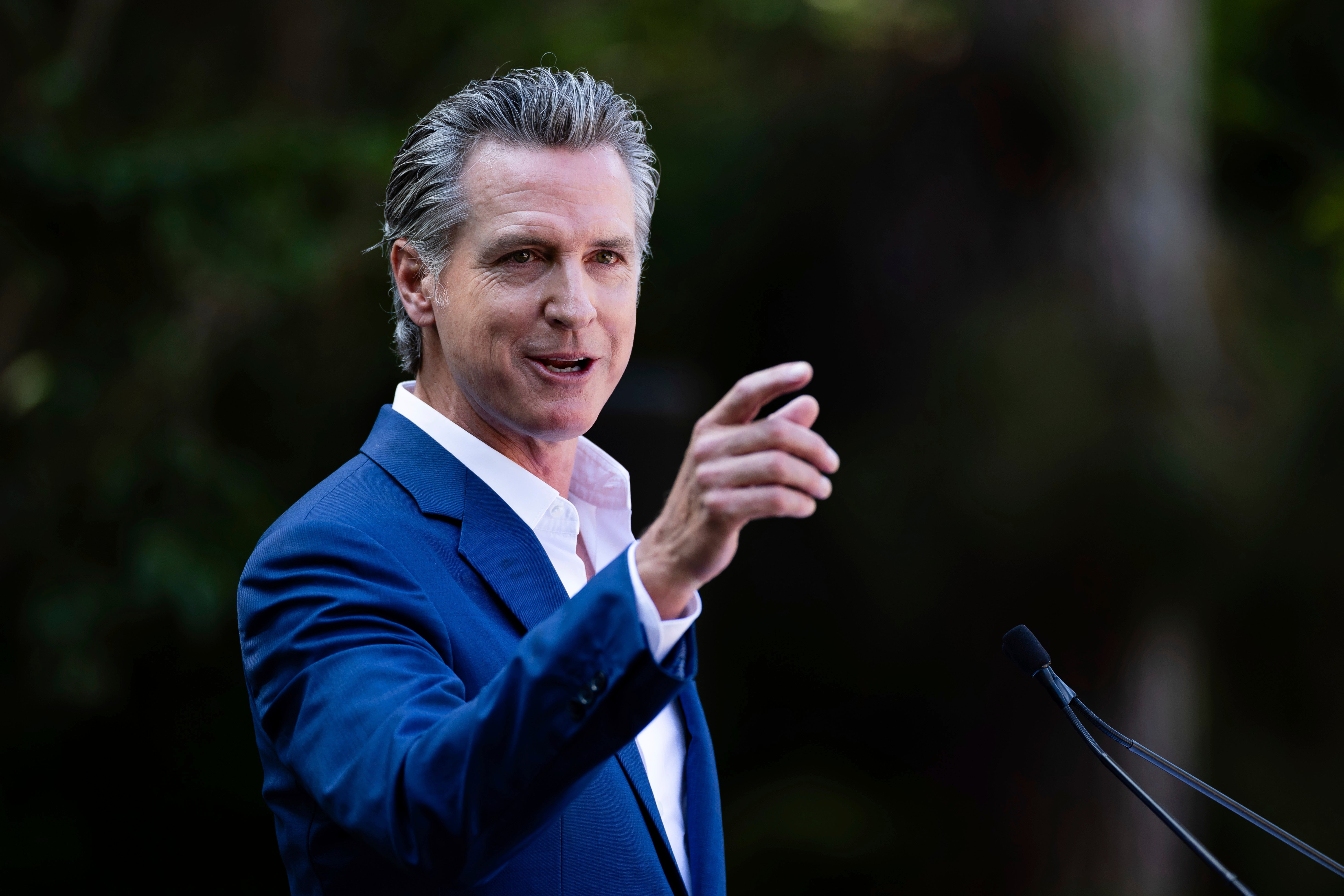 California Governor Gavin Newsom