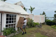 Watch live: View of Bermuda island as Hurricane Ernesto closes in