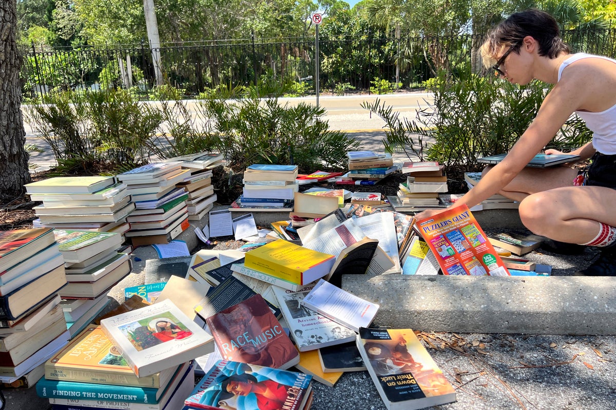 Discarded gender and diversity books trigger a new culture clash at a Florida college