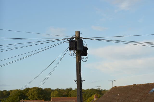 Telecom companies are required to give notice to the local planning authority and residents before installing a pole (Nicholas.T.Ansell/PA)