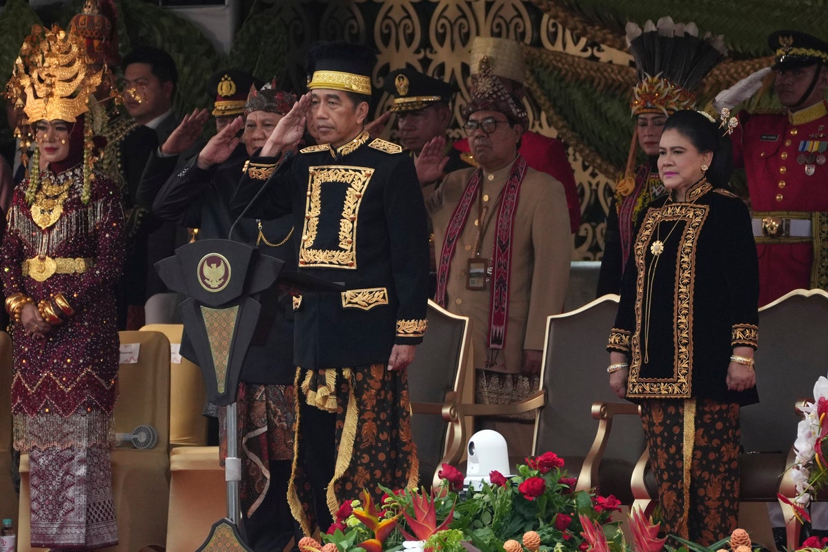 Indonesia holds unfinished future capital’s first Independence Day ceremony