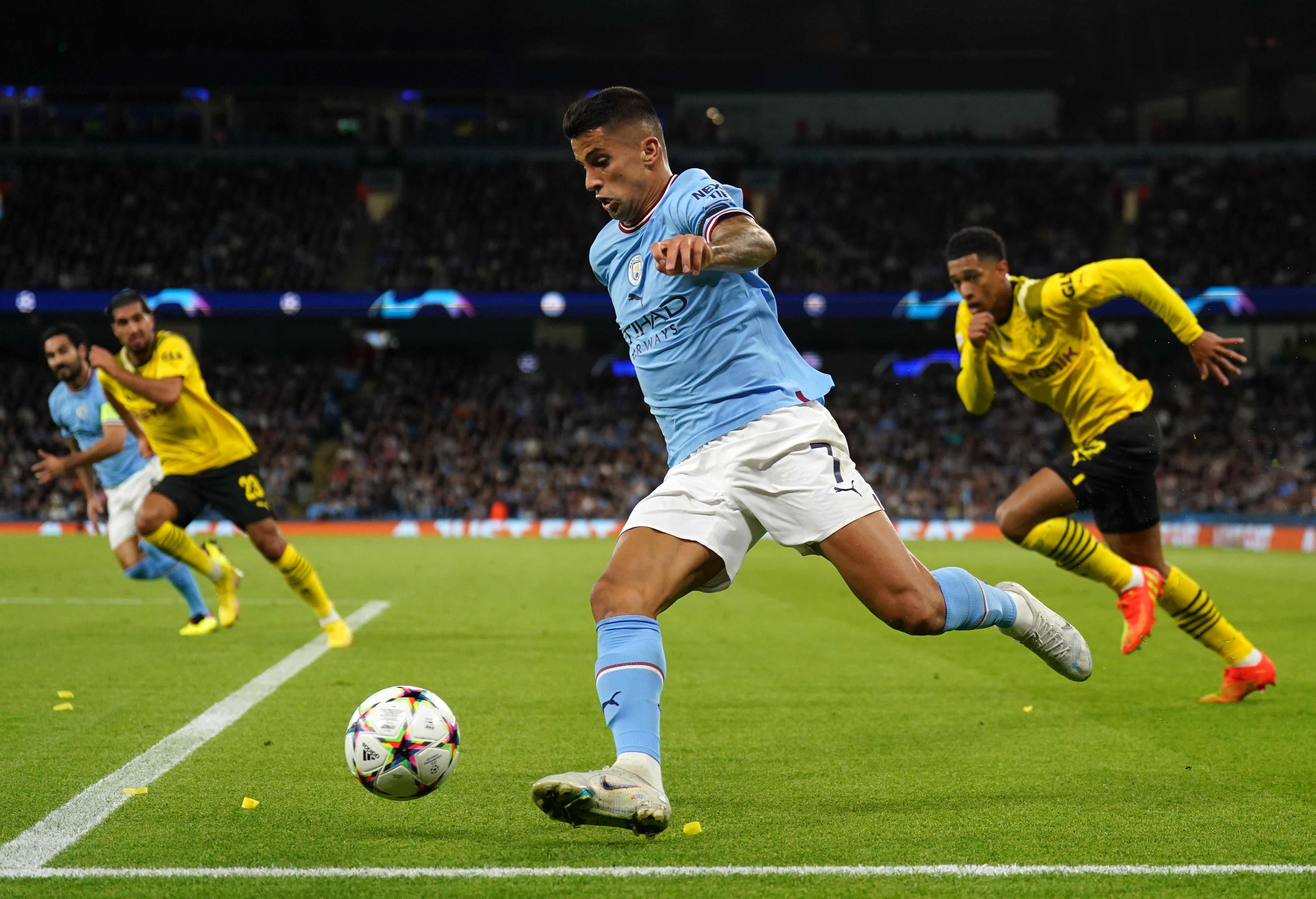 Joao Cancelo quickly fell out of favour at Man City