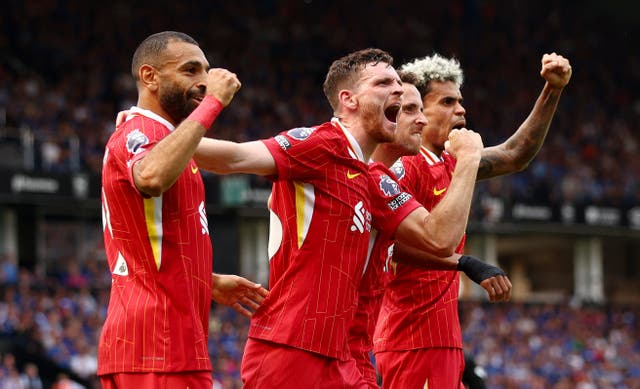 <p>Liverpool strike twice in quick succession against Ipswich</p>