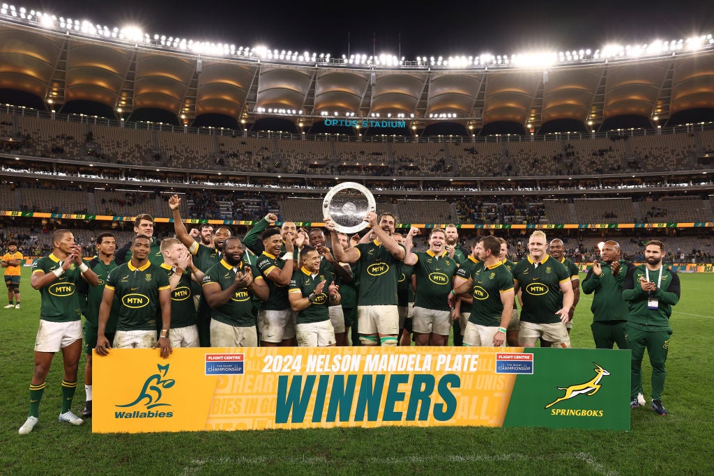 South Africa won their match against Australia in the Rugby Championship