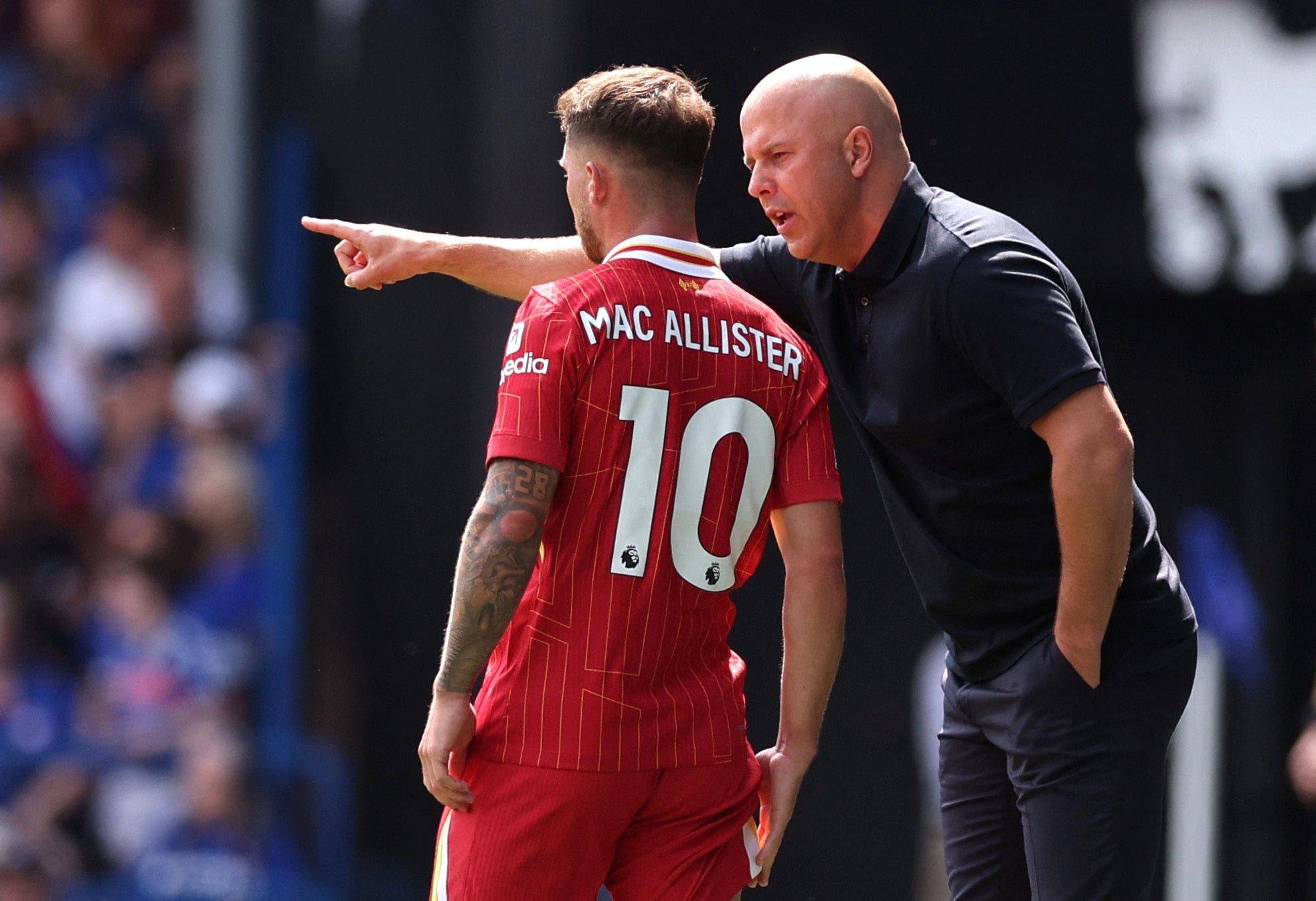 Arne Slot on his first Liverpool match