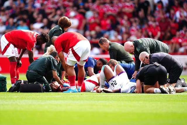 Danilo has suffered a broken ankle (Mike Egerton/PA)