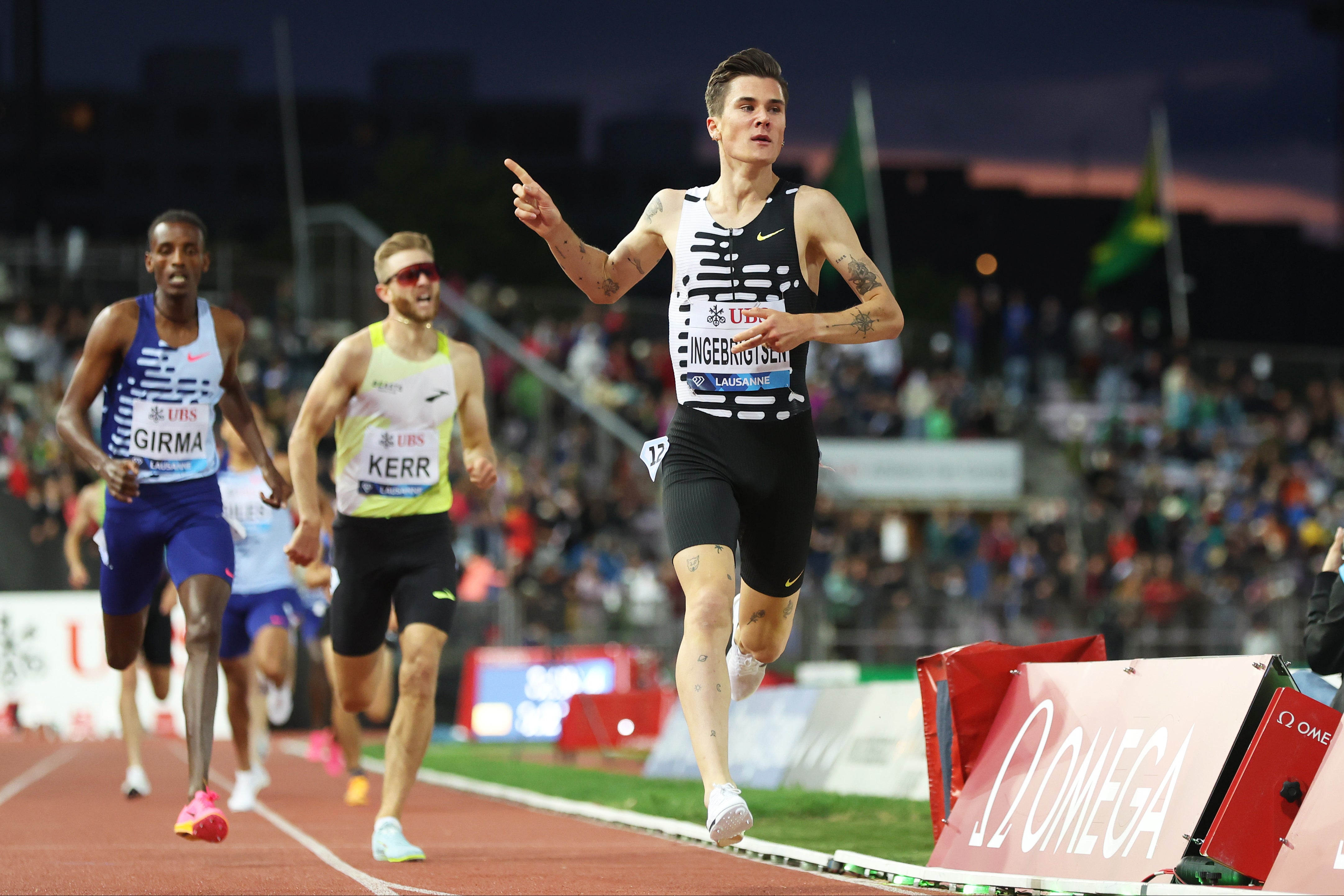 Diamond League 2024 Lausanne schedule and start times tonight The