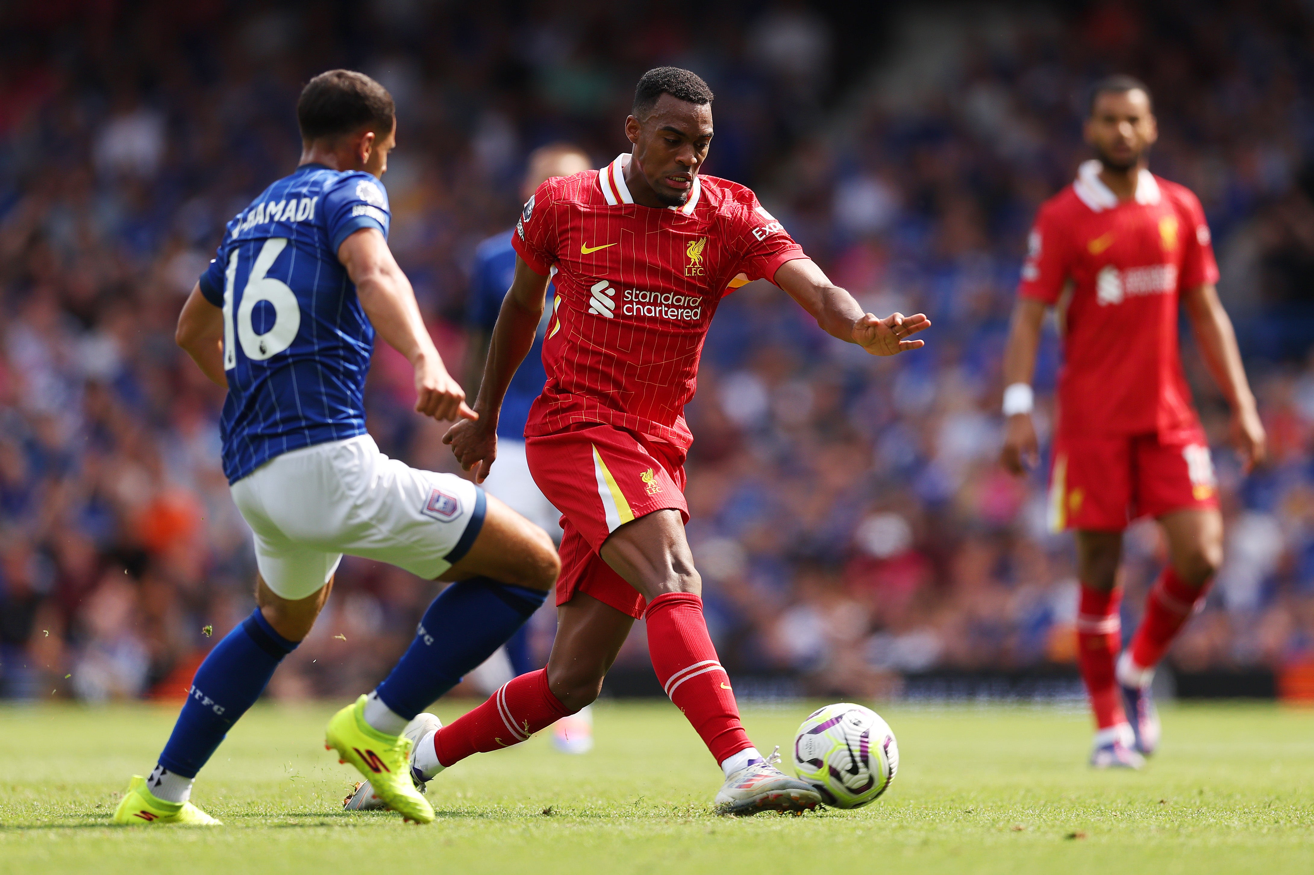 Ryan Gravenberch was brilliant for the Reds against Ipswich. Hopefully, he can emulate his form from the last game.