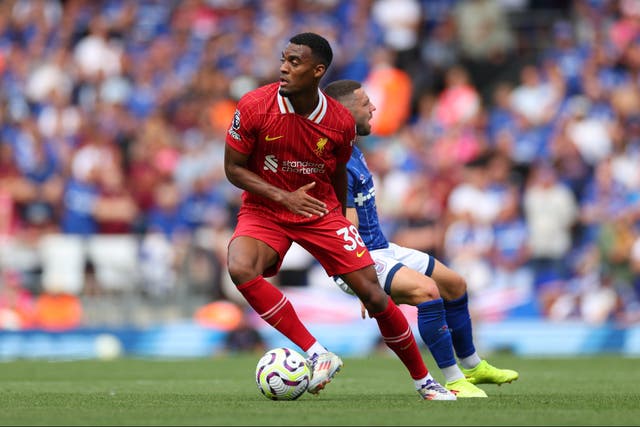 <p>Ryan Gravenberch was used as Liverpool’s deepest midfielder in the opening weekend win over Ipswich </p>