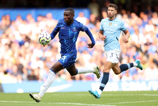 <p>Jackson scored an offside goal in Chelsea’s opening game loss to Man City </p>