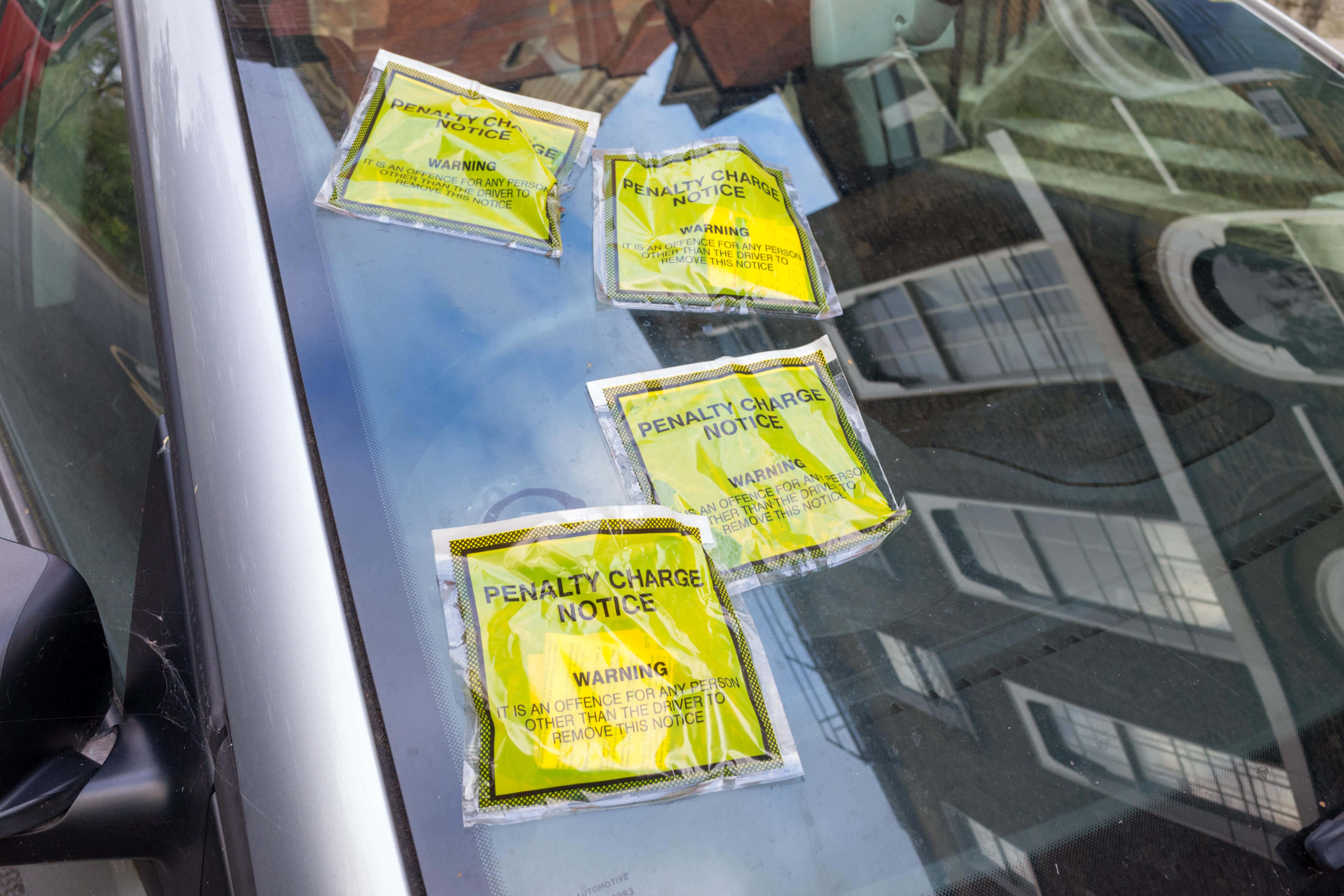 The number of drivers visited by bailiffs over unpaid traffic fines has surged amid a rise in clean air zones, new figures show (Alamy/PA)