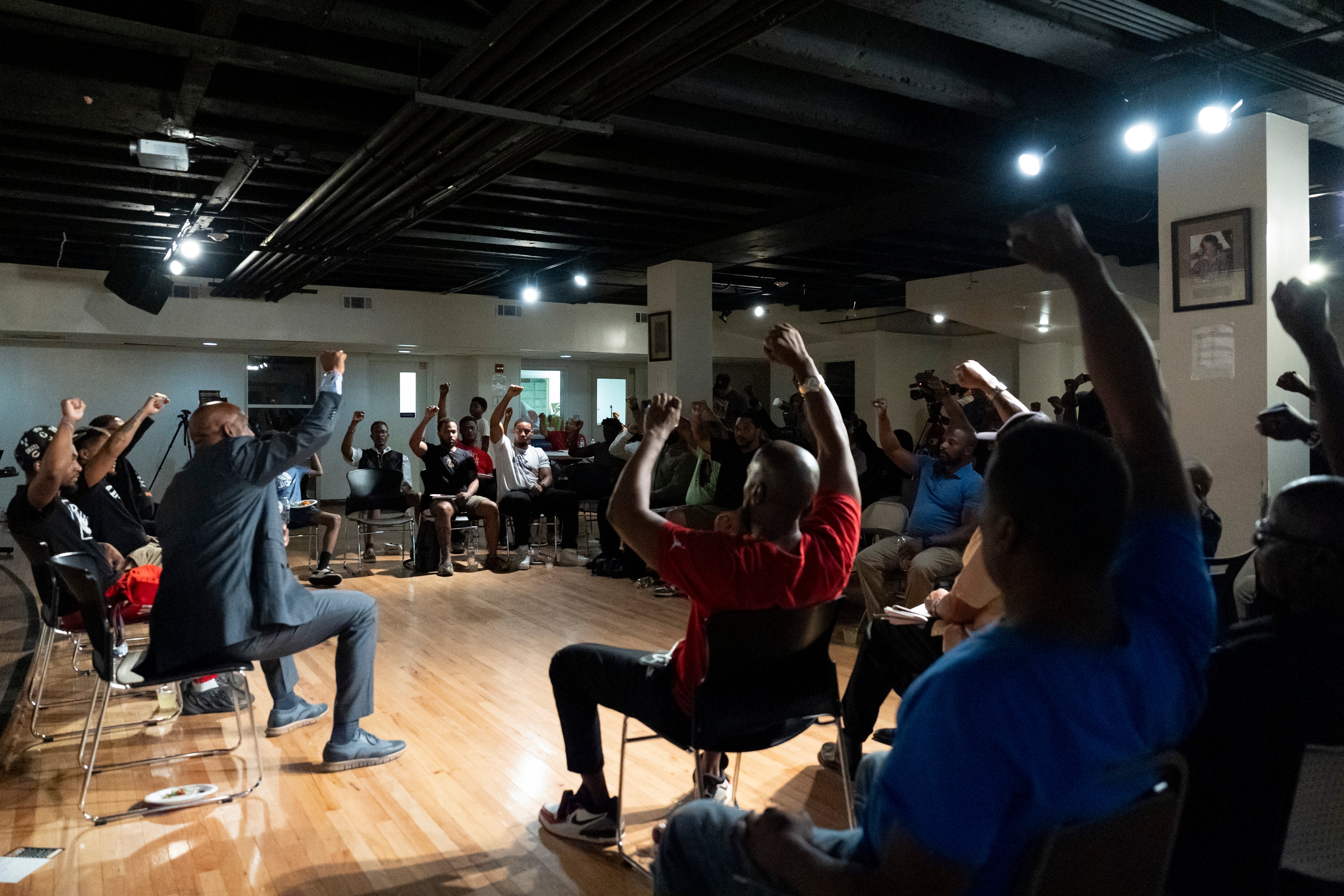 EEUU-HOMBRES NEGROS VOTANTES