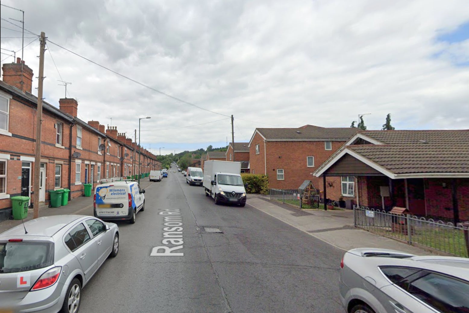 A general view of Roman Road where a body was discovered in a bungalow